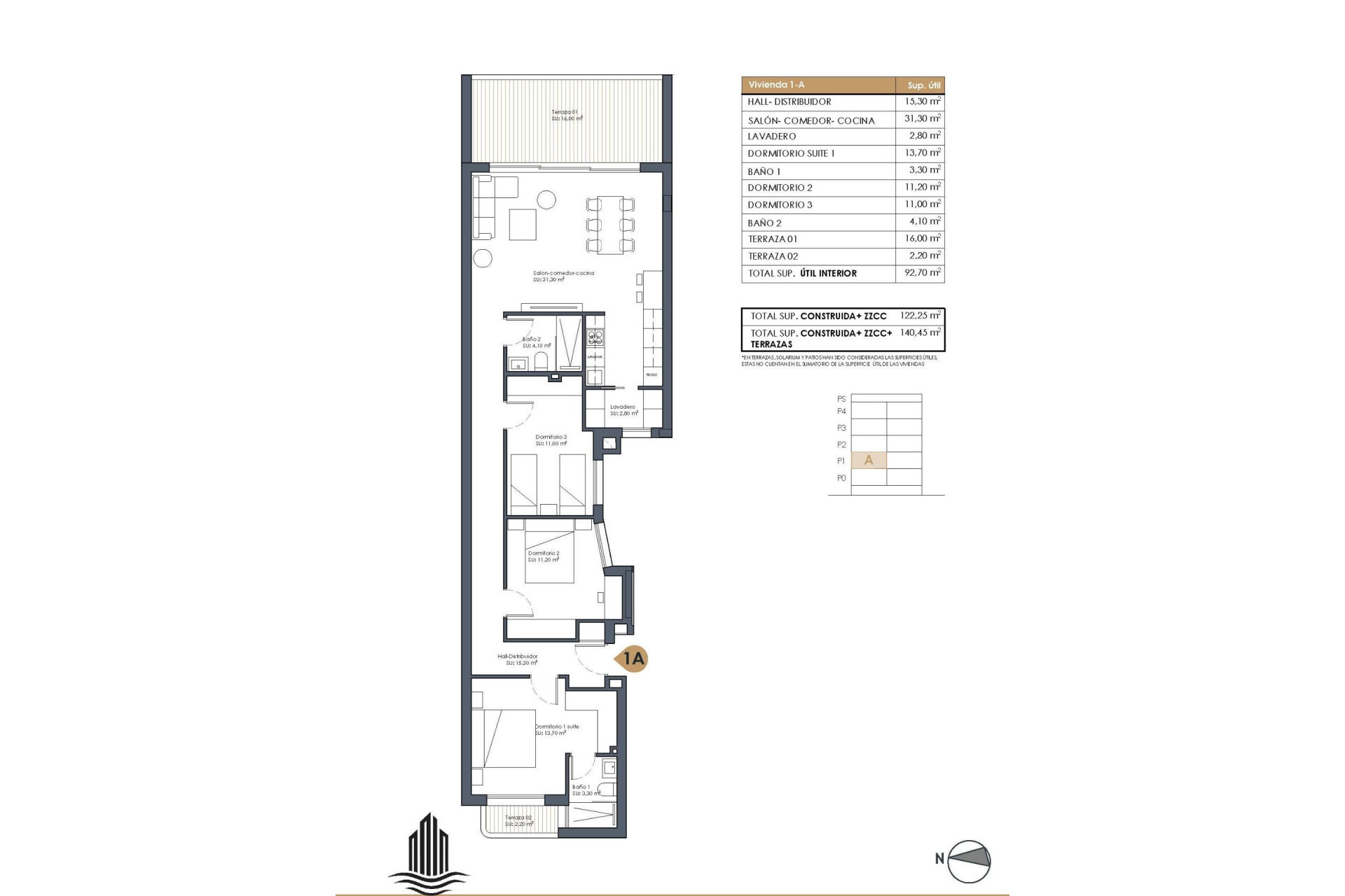 New Build - Apartment / flat - Guardamar del Segura - Pueblo