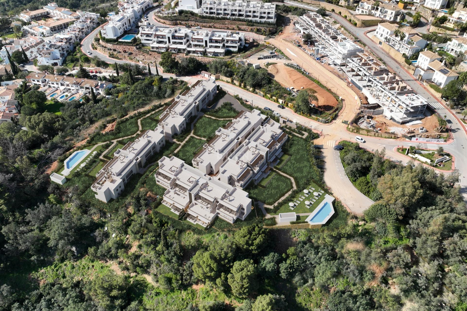 New Build - Apartment / flat - Istán - Urbaniz. Cerros del Lago