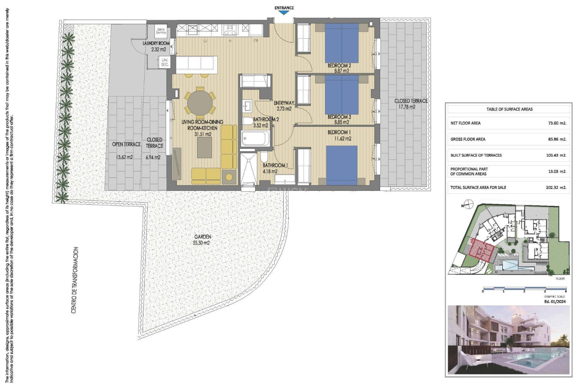 New Build - Apartment / flat - Jávea Xàbia - Cala Blanca