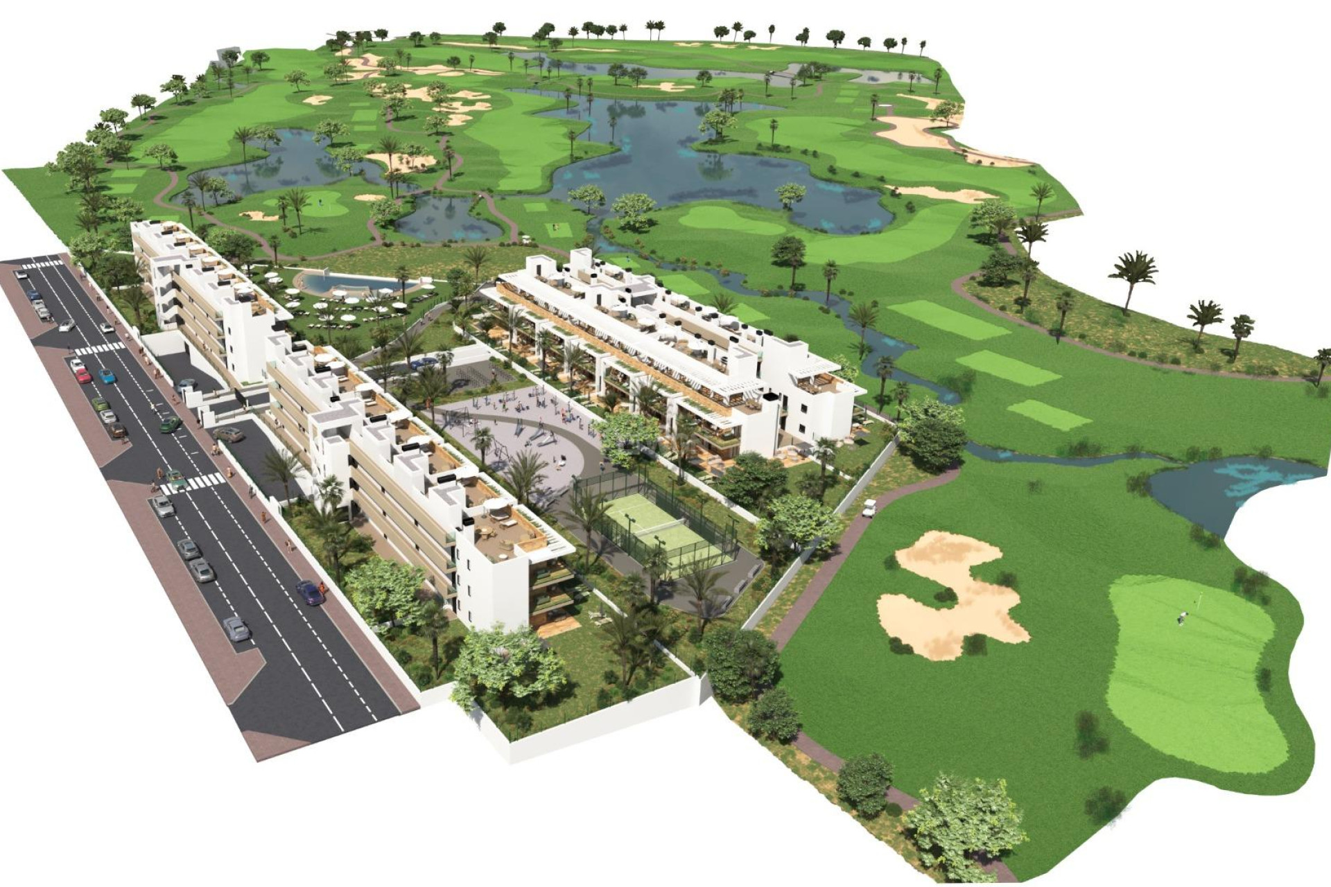 New Build - Apartment / flat - Los Alcázares - La Serena Golf