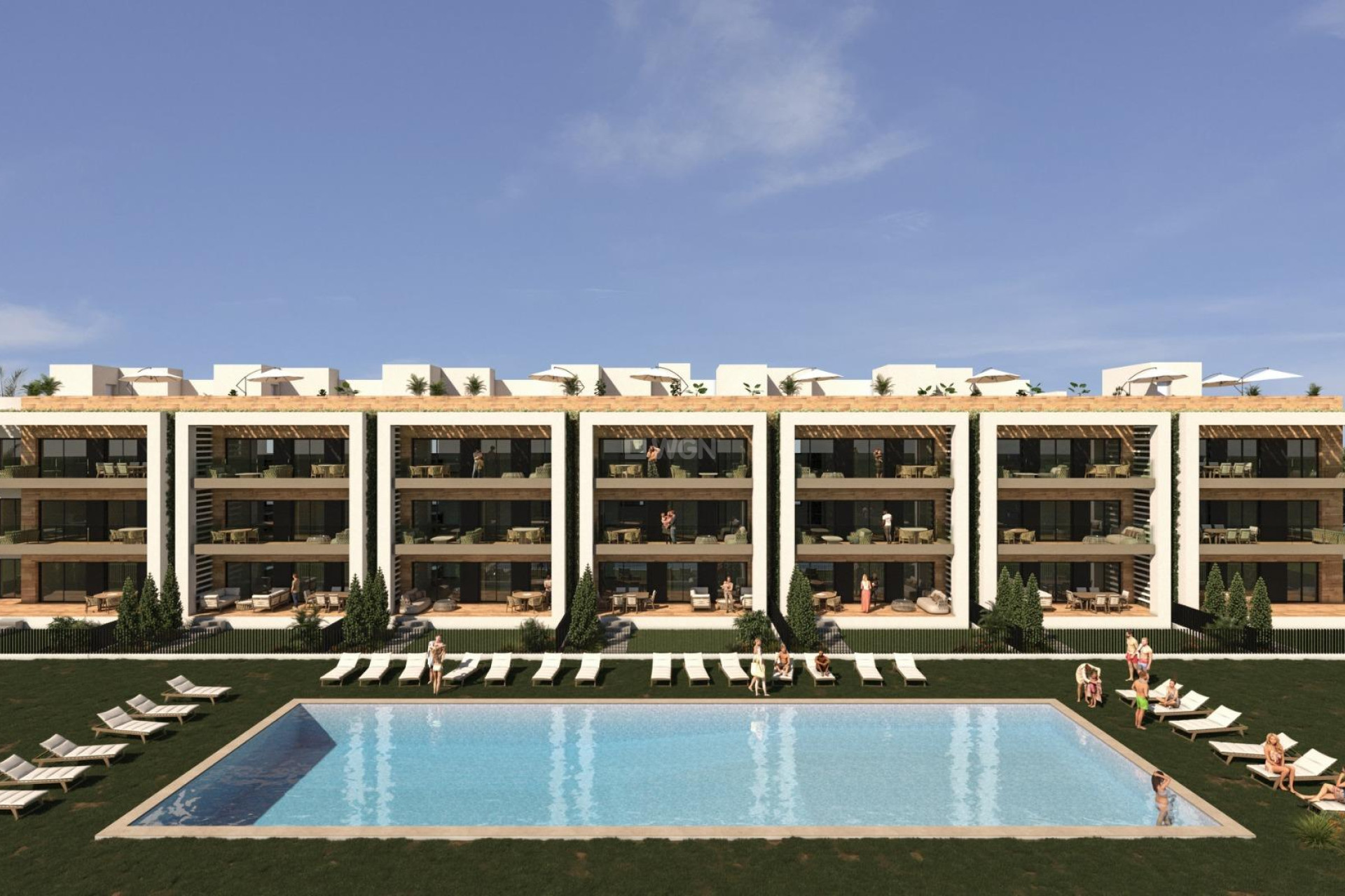 New Build - Apartment / flat - Los Alcázares - La Serena Golf