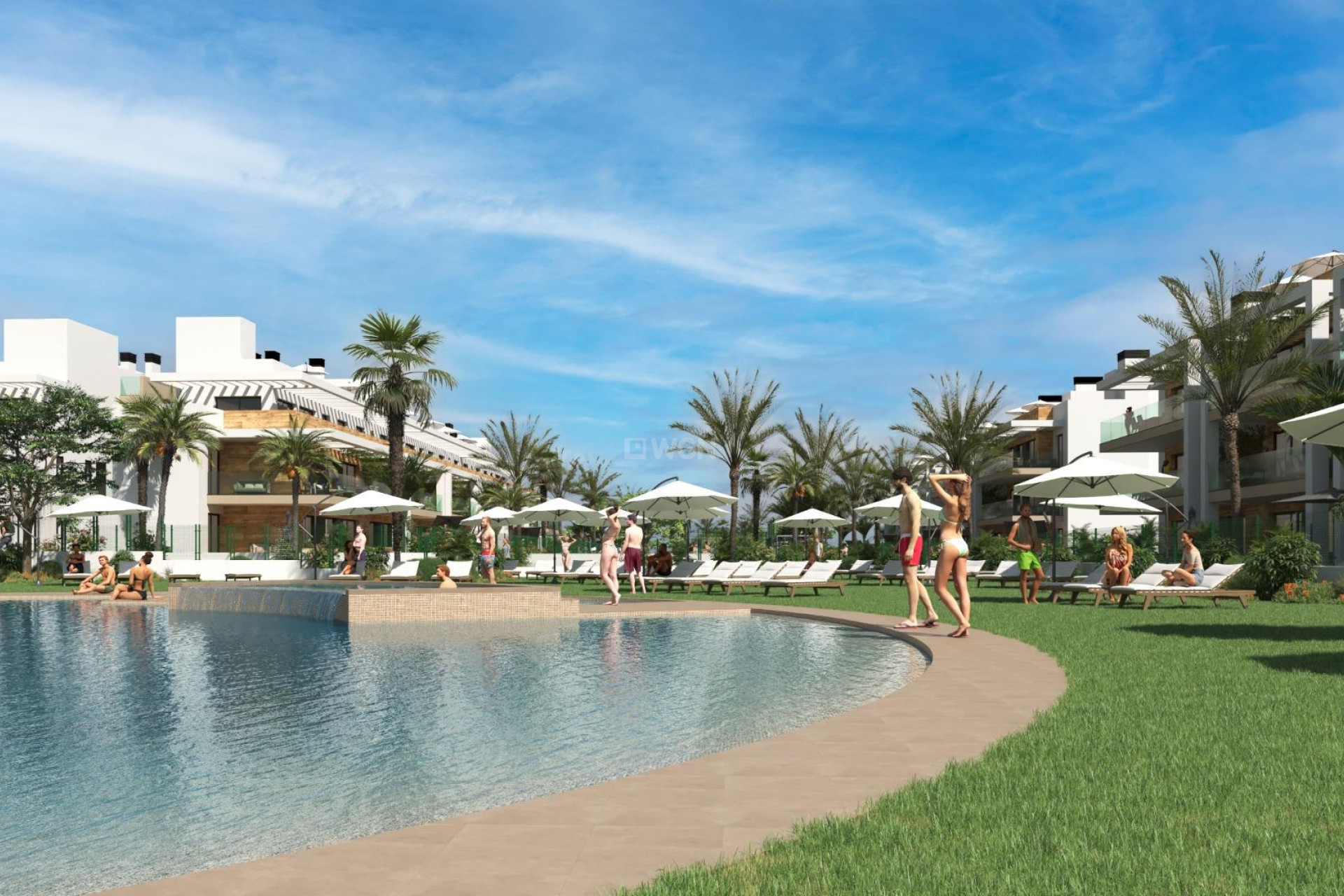 New Build - Apartment / flat - Los Alcázares - La Serena Golf