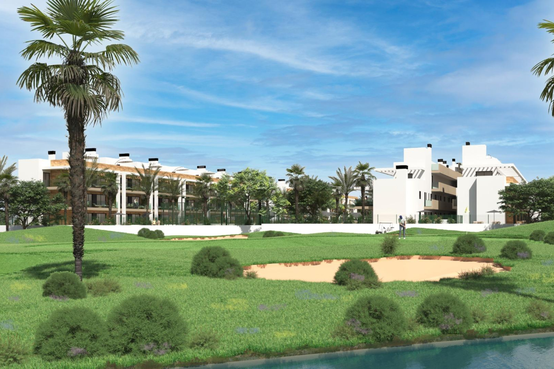 New Build - Apartment / flat - Los Alcázares - La Serena Golf