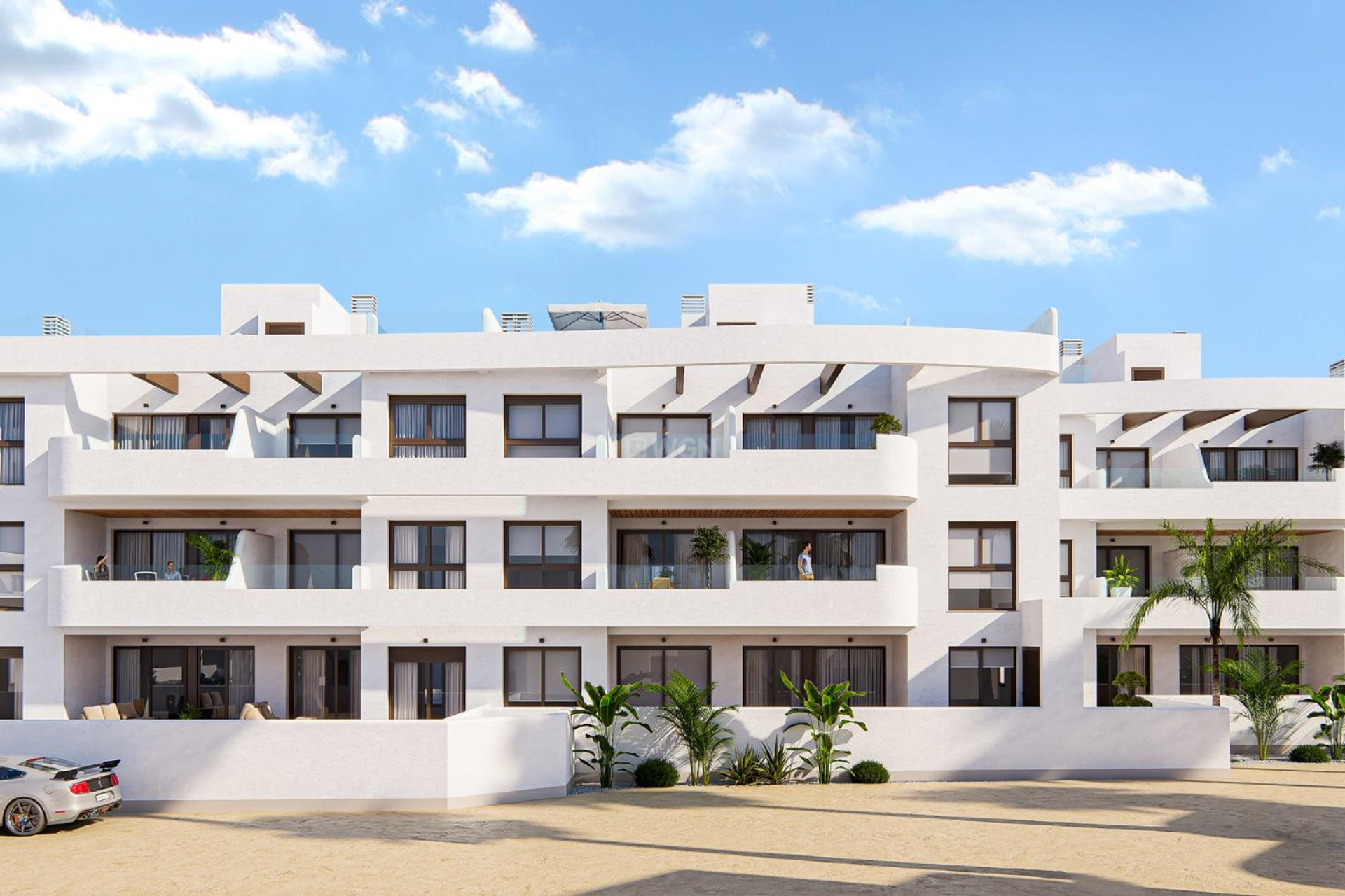 New Build - Apartment / flat - Los Alcázares - La Serena Golf