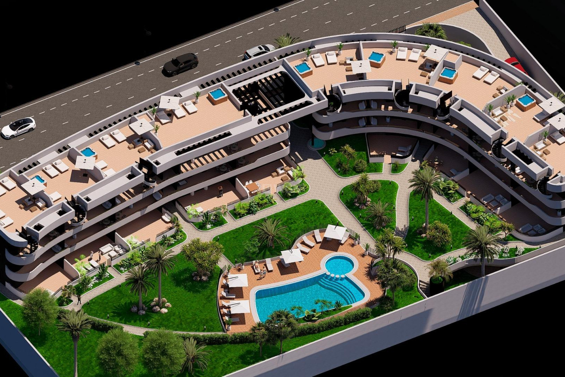 New Build - Apartment / flat - Los Alcázares - Serena Golf