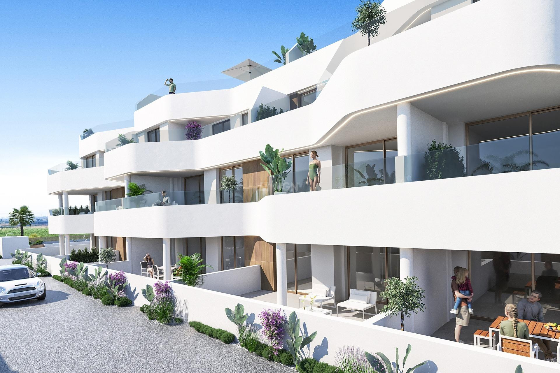 New Build - Apartment / flat - Los Alcázares - Serena Golf