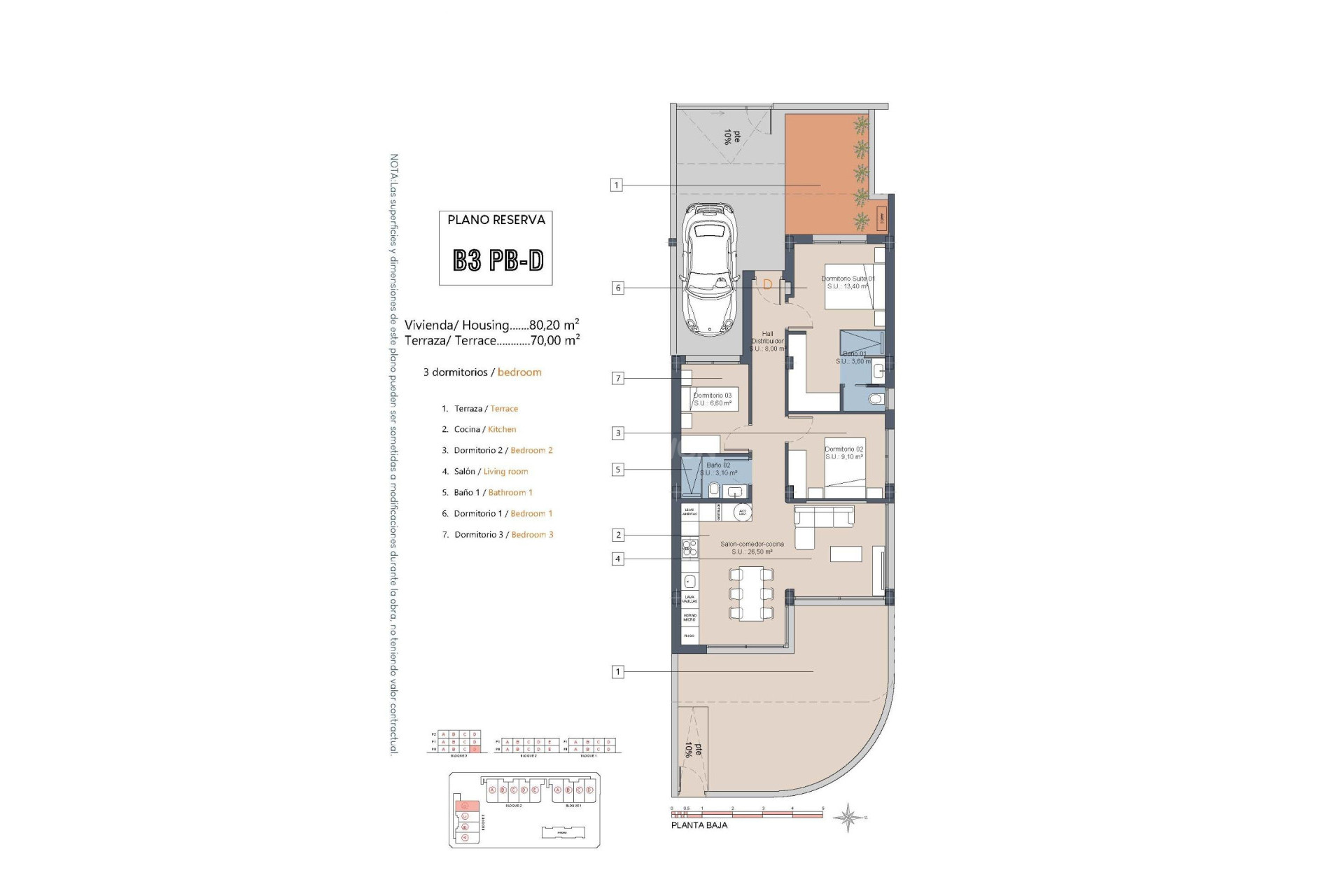 New Build - Apartment / flat - Los Alcázares - Serena Golf