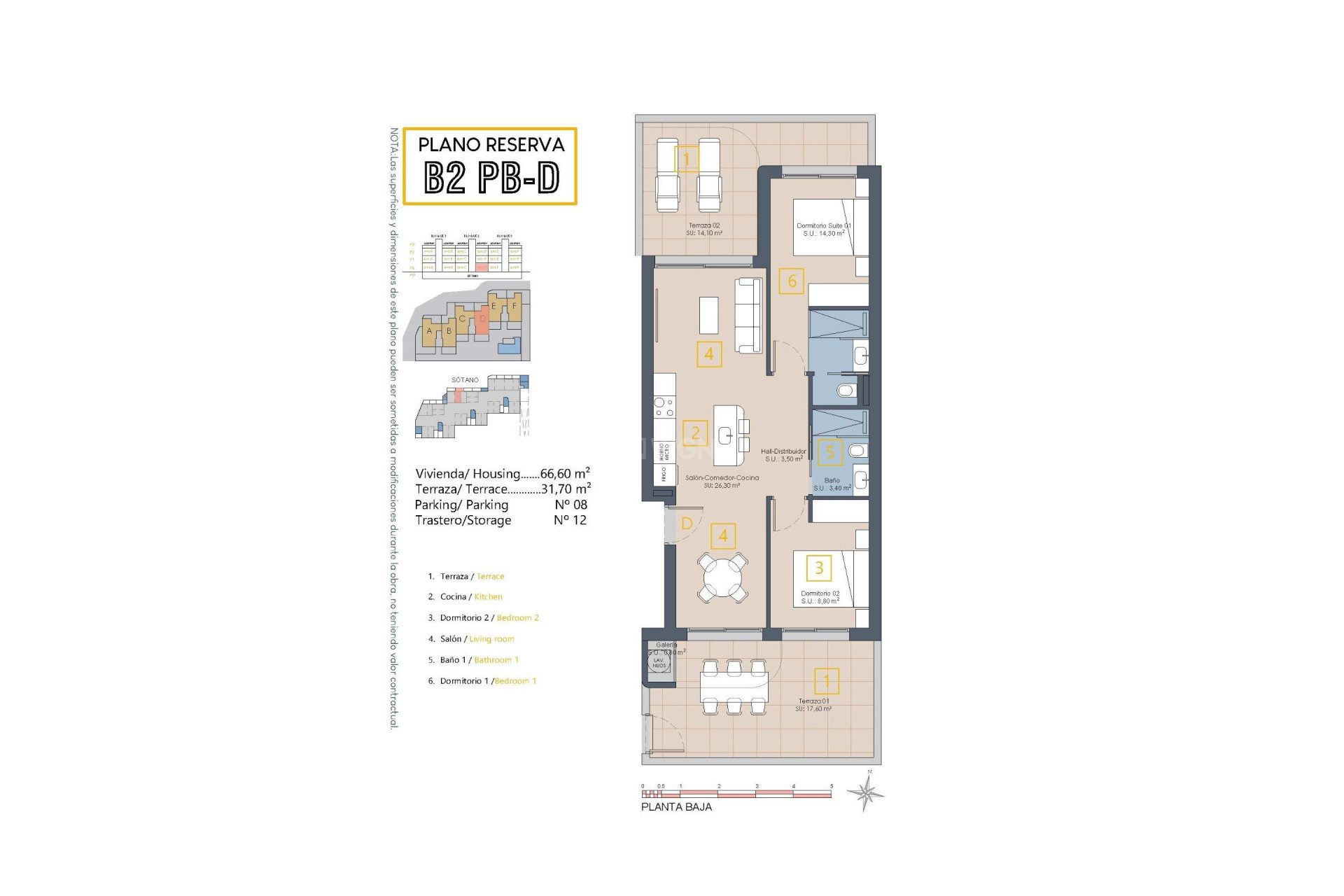 New Build - Apartment / flat - Los Alcázares - Serena Golf