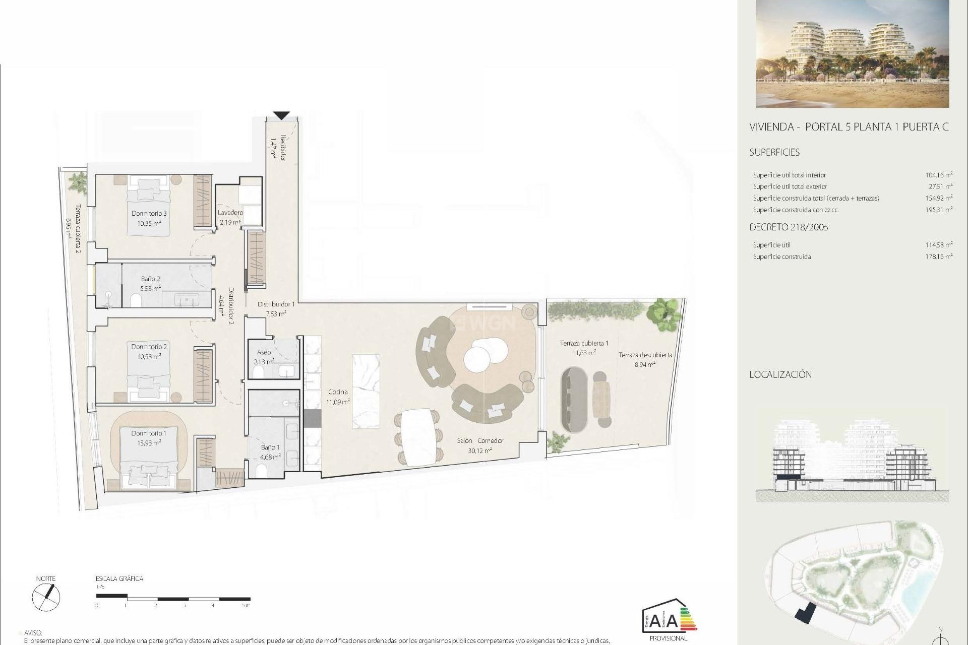 New Build - Apartment / flat - Málaga - Playa de Sacaba