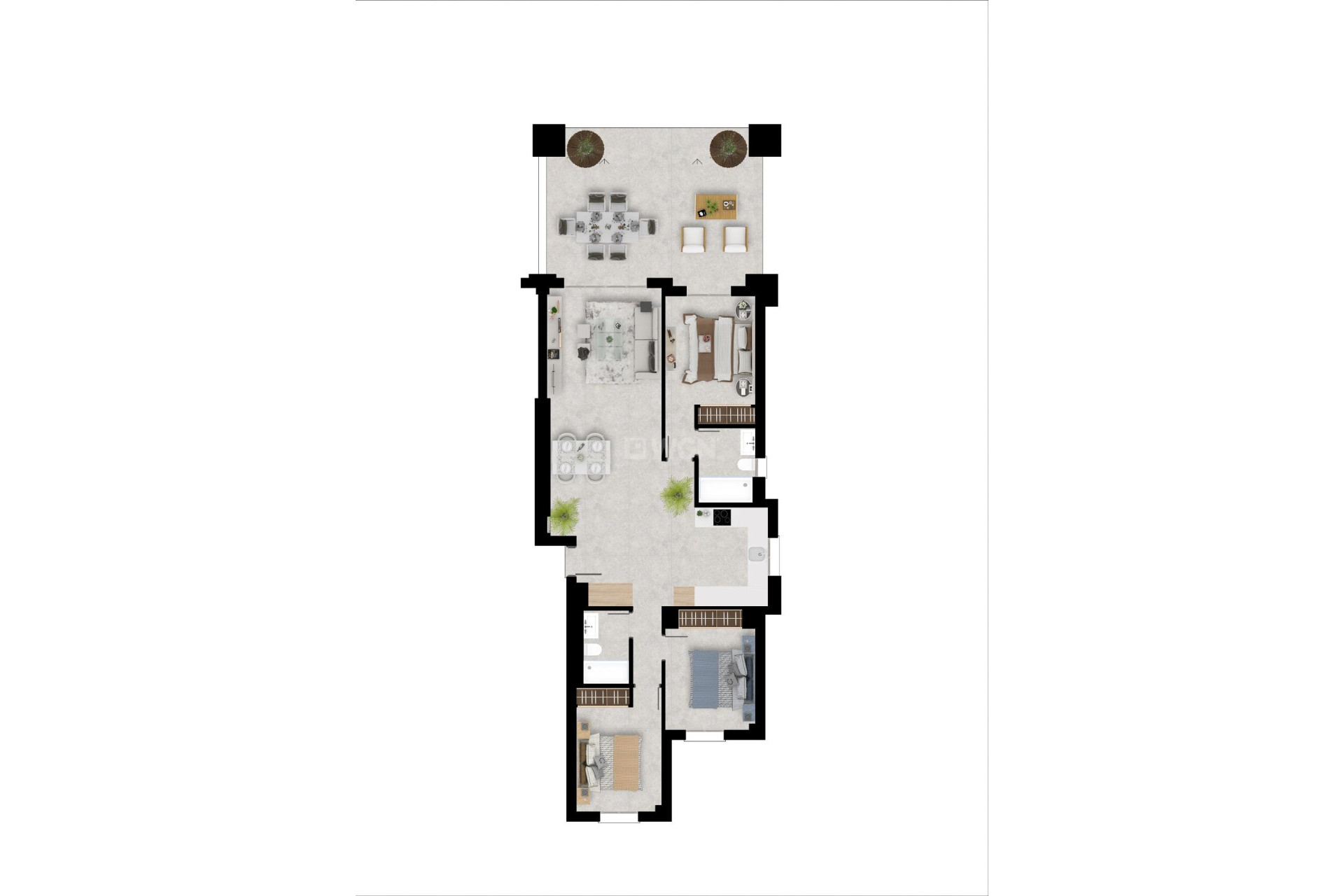 New Build - Apartment / flat - Manilva - Bahia De Las Rocas