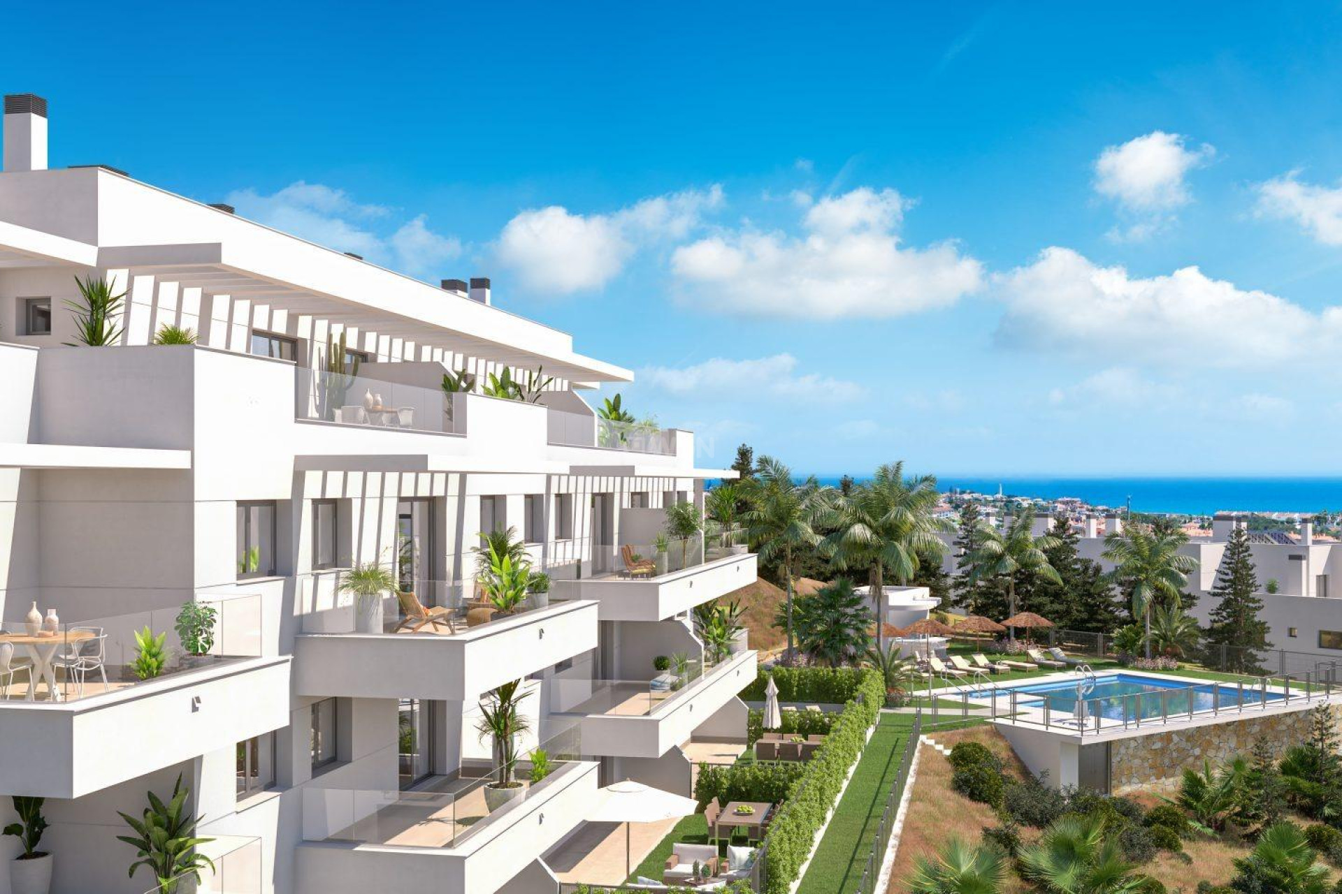 New Build - Apartment / flat - Mijas - El Chaparral