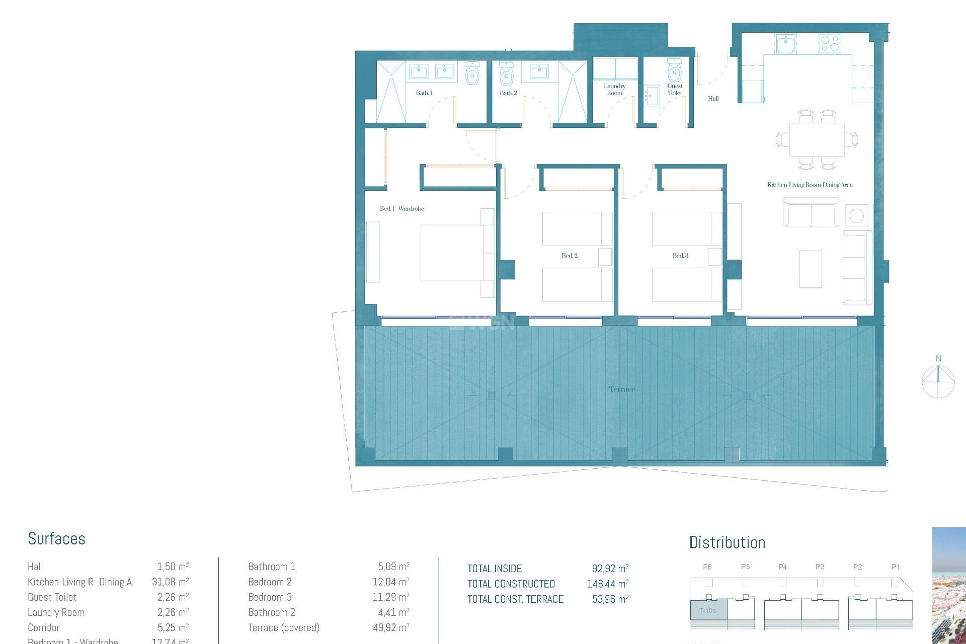 New Build - Apartment / flat - Mijas - Las Lagunas