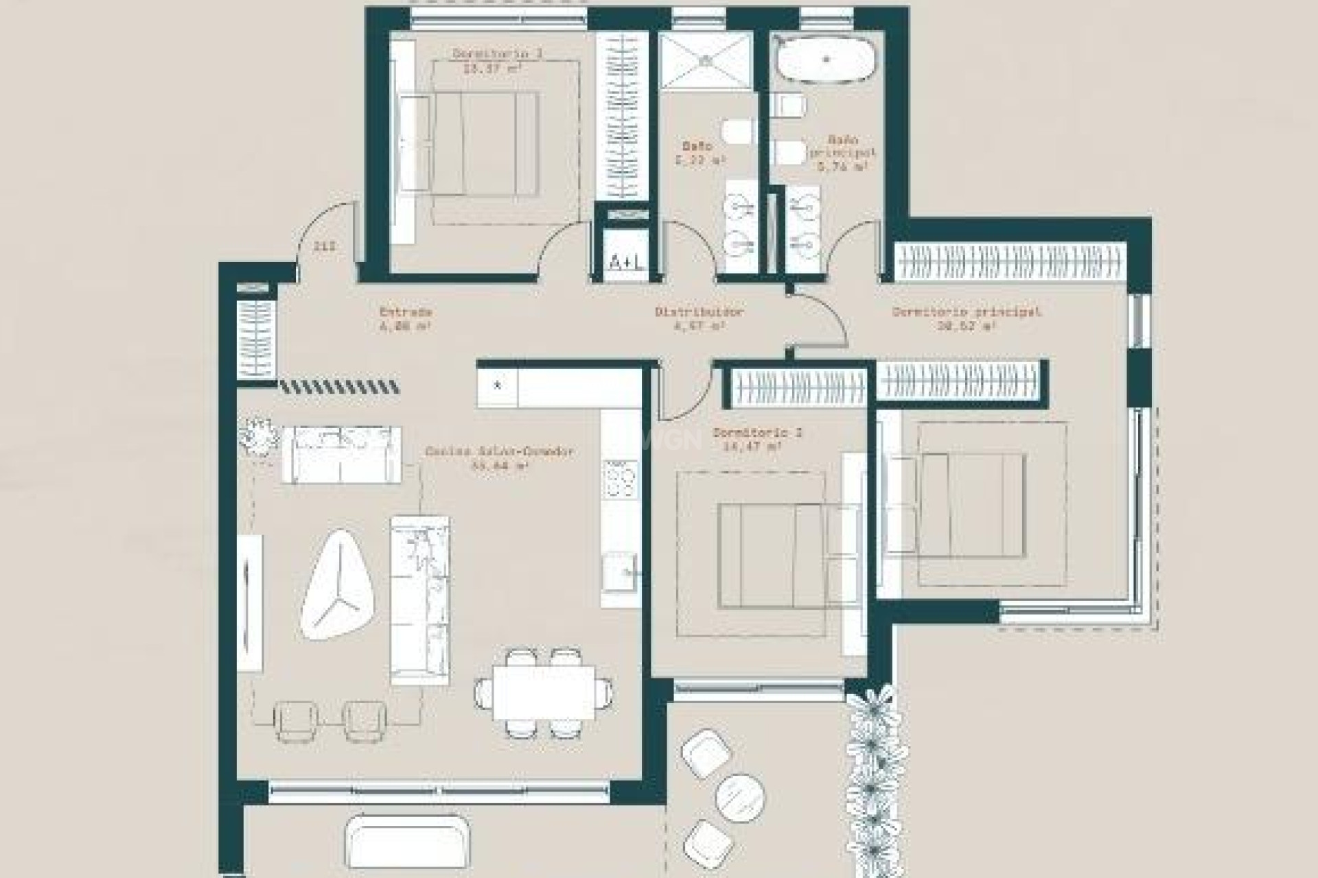 New Build - Apartment / flat - Mijas - Mijas pueblo