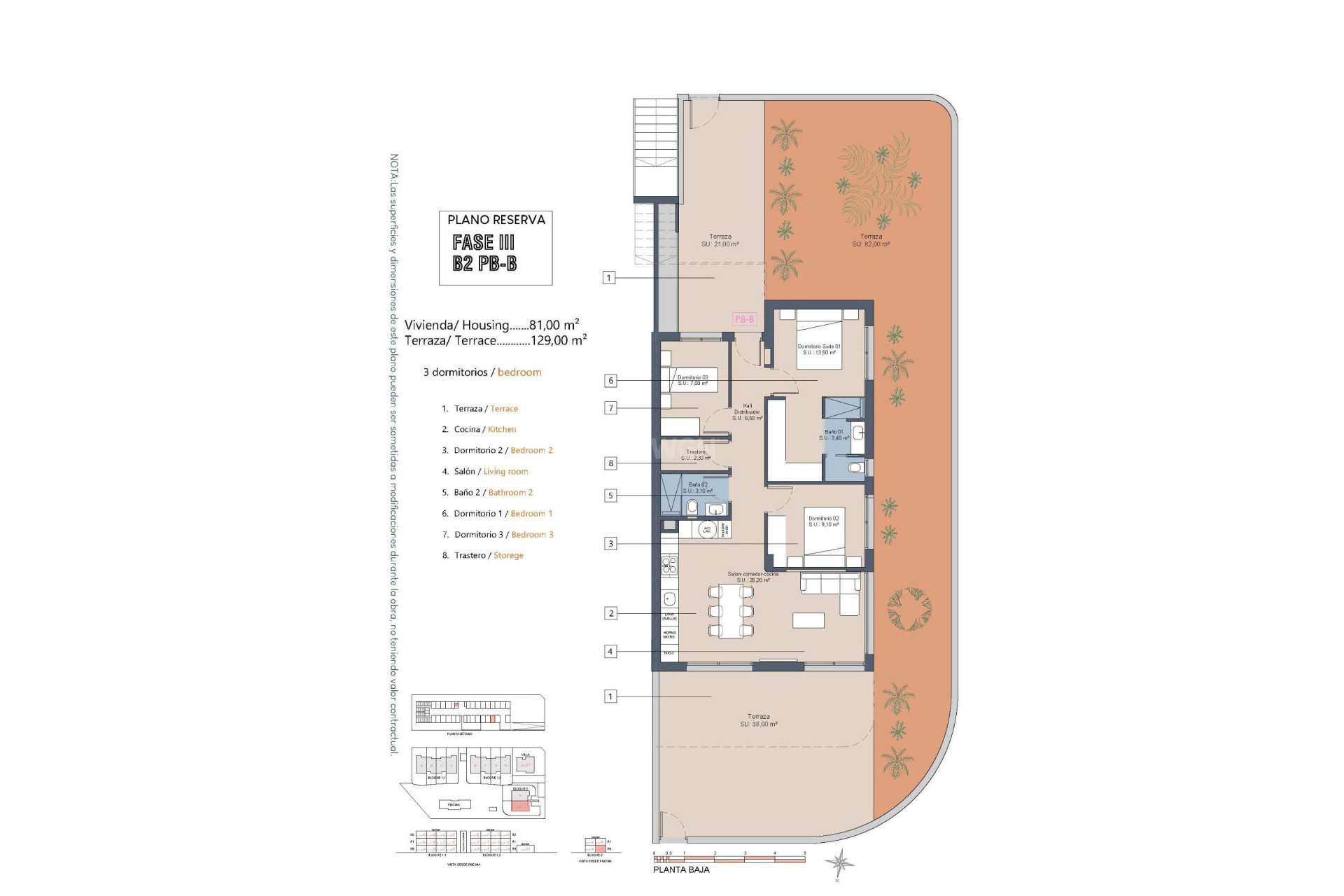 New Build - Bungalow - Los Alcázares - La Serena Golf
