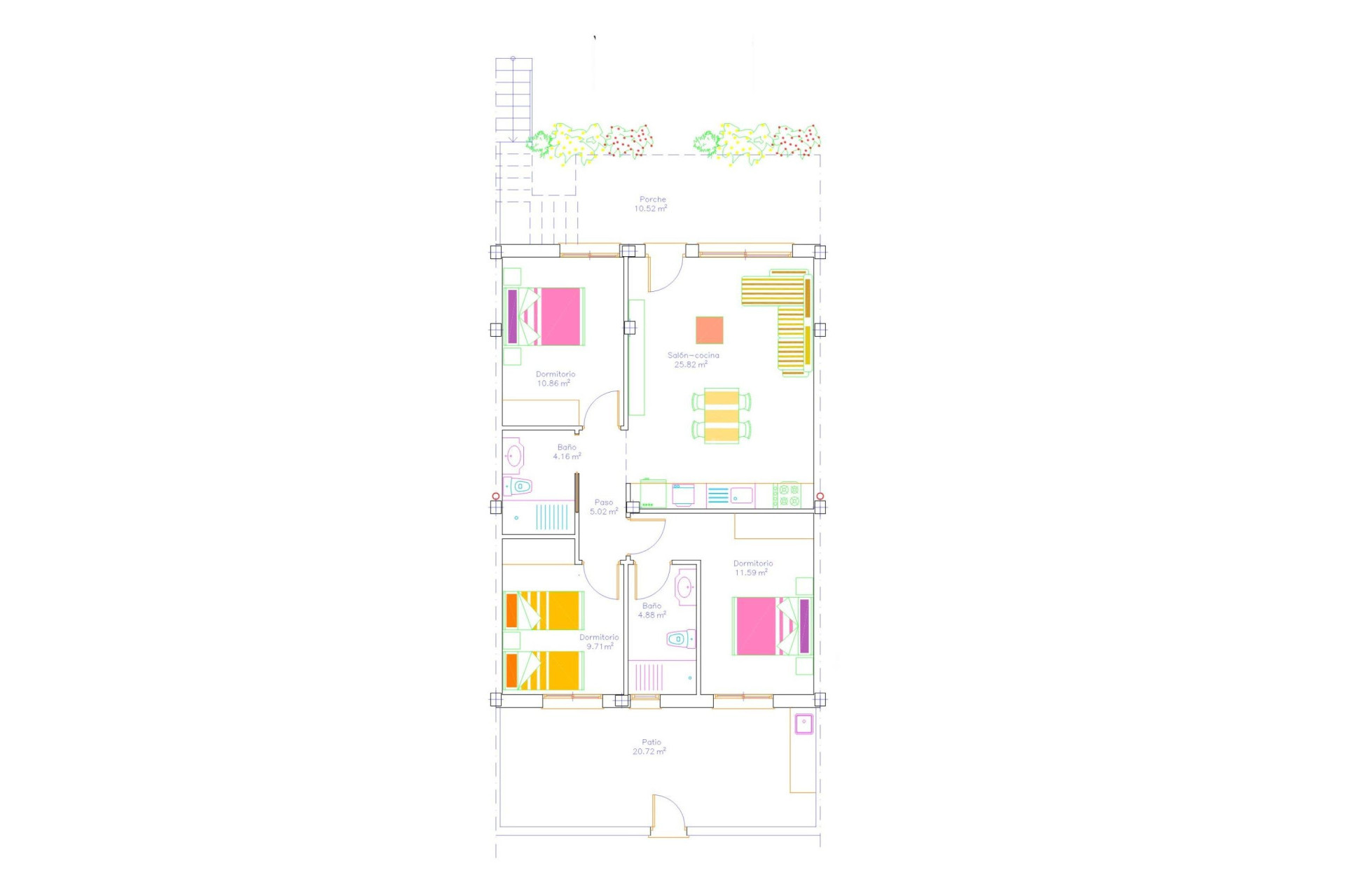 New Build - Bungalow - San Javier - pueblo