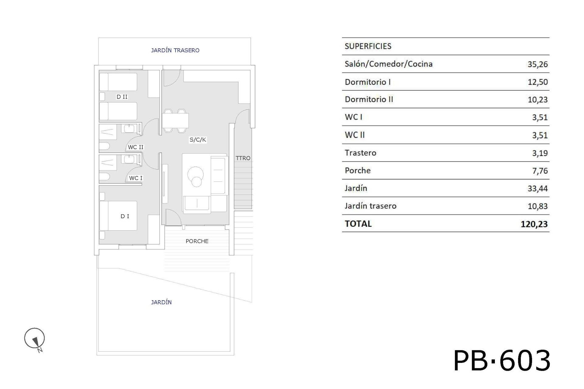 New Build - Bungalow - San Miguel de Salinas - Pueblo