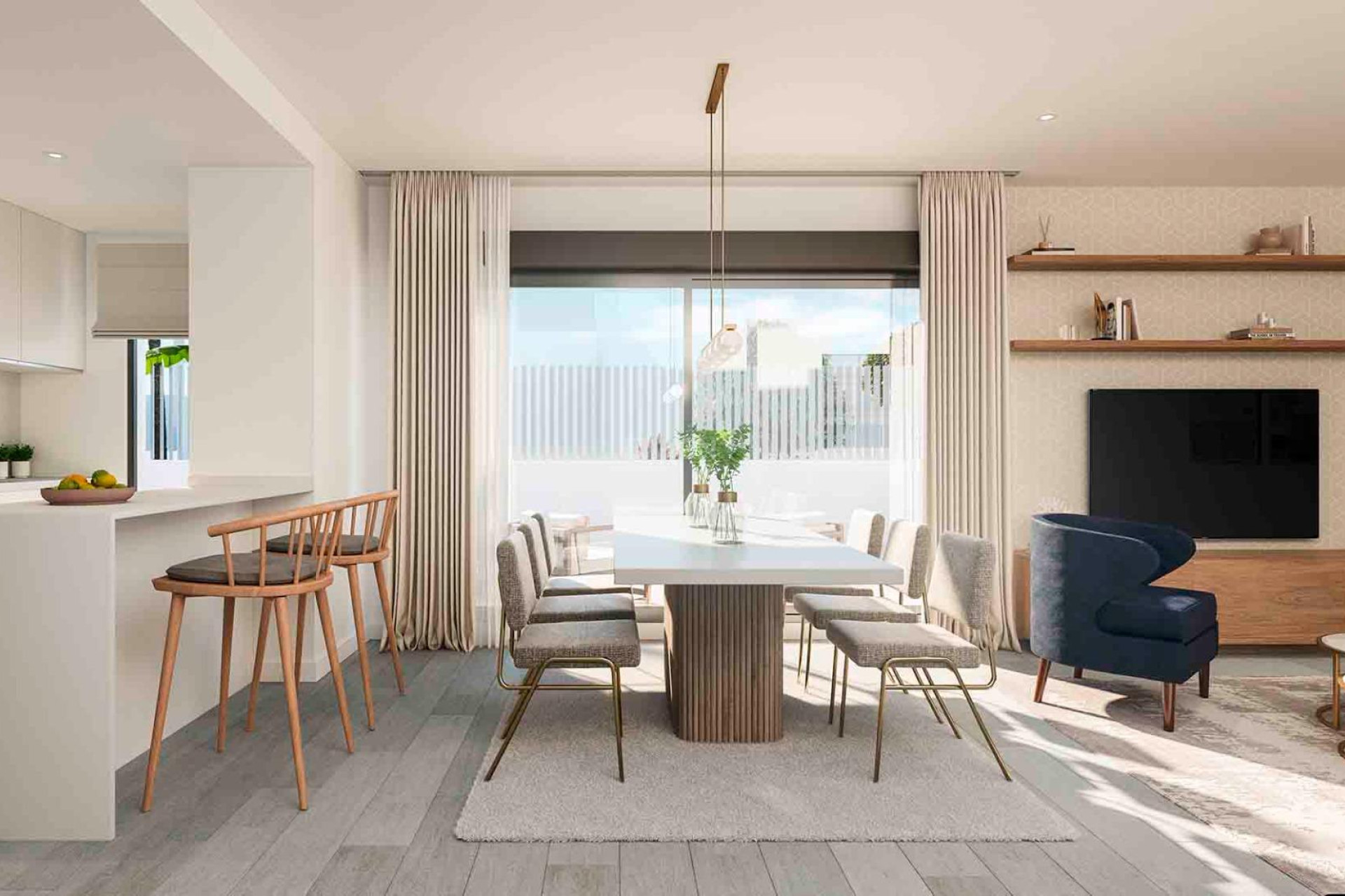 New Build - Ground floor apartment - Alicante - PAU 1