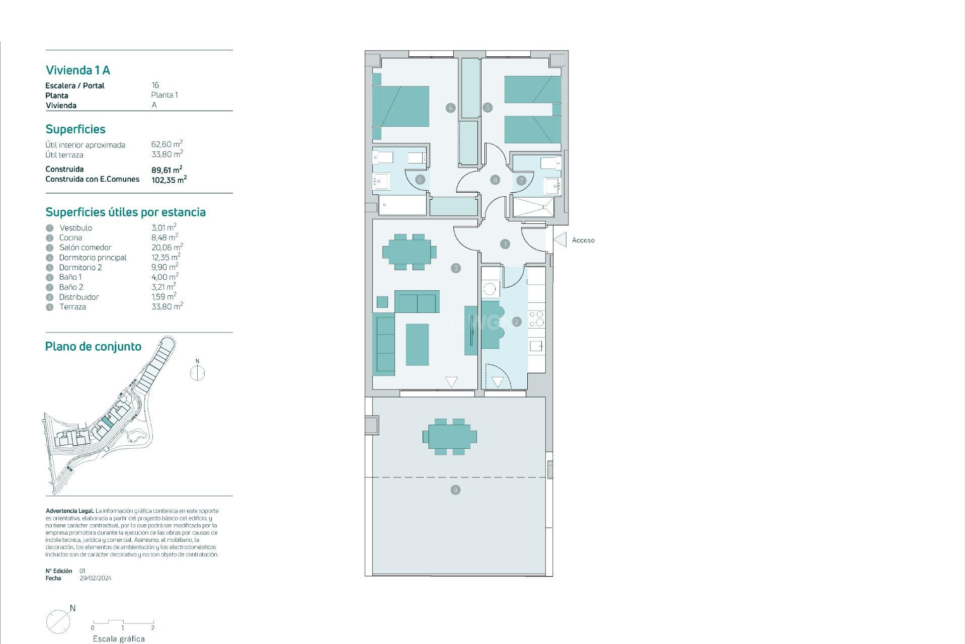 New Build - Ground floor apartment - Almuñecar - Velilla-Taramay