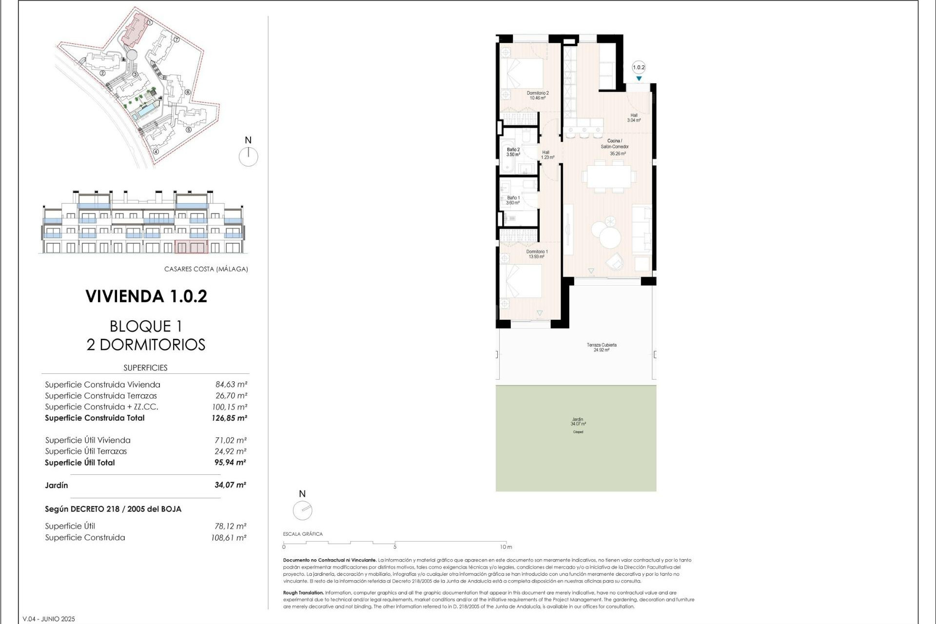 New Build - Ground floor apartment - Casares - Doña Julia Golf