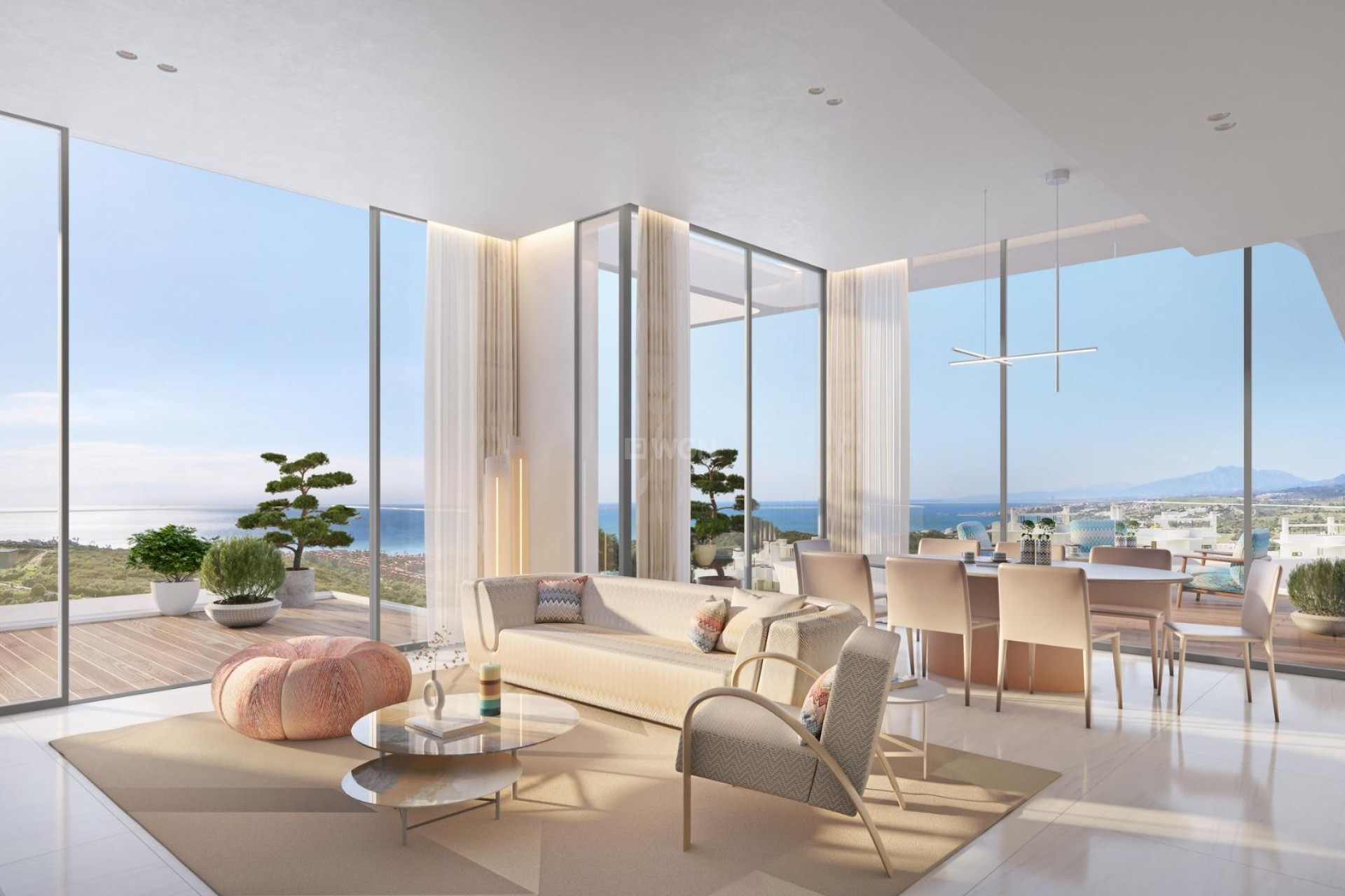 New Build - Ground floor apartment - Casares - Finca Cortesín