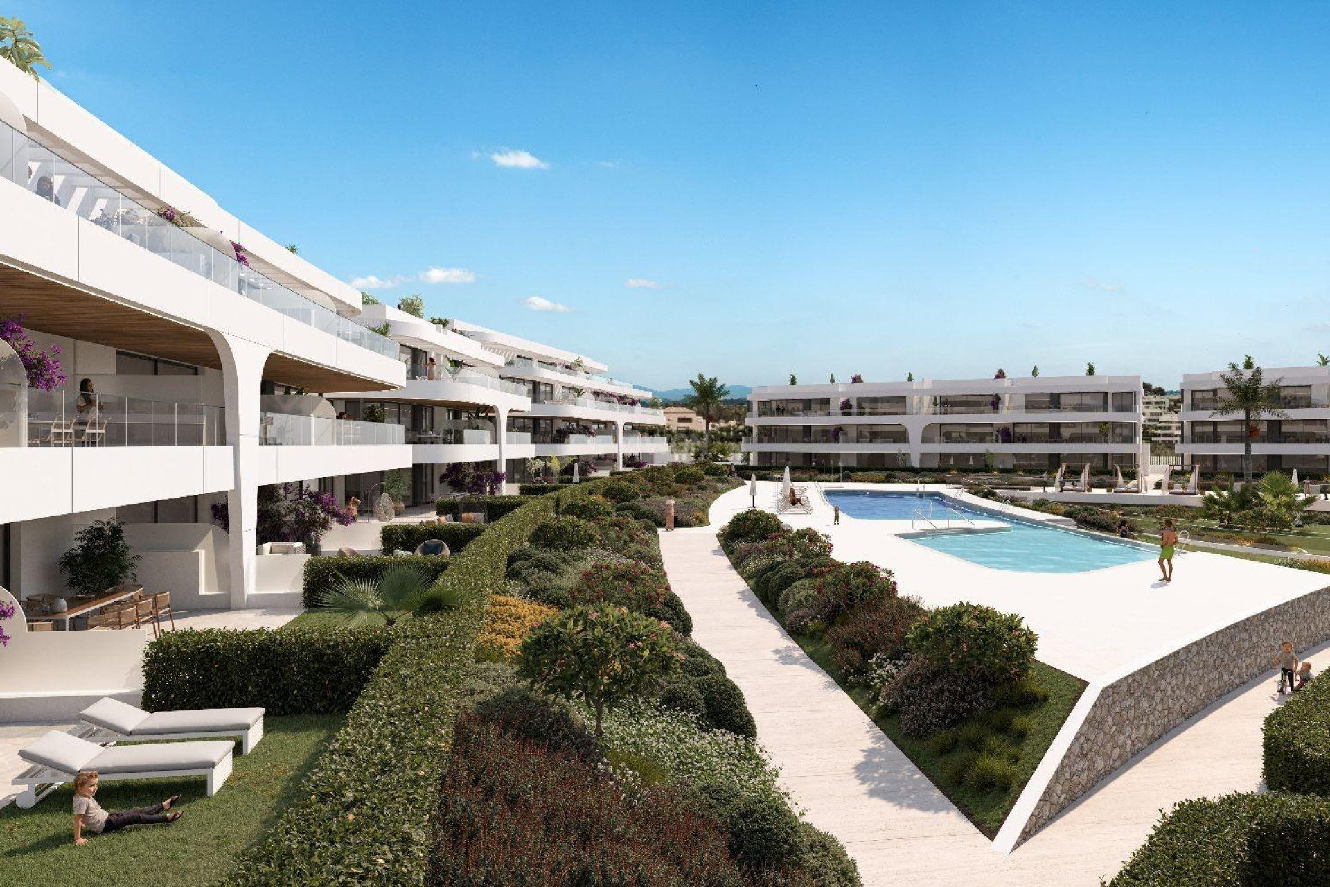 New Build - Ground floor apartment - Estepona - Atalaya