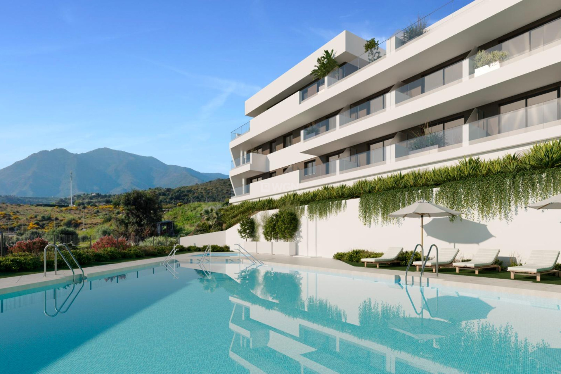 New Build - Ground floor apartment - Estepona - Parque Central
