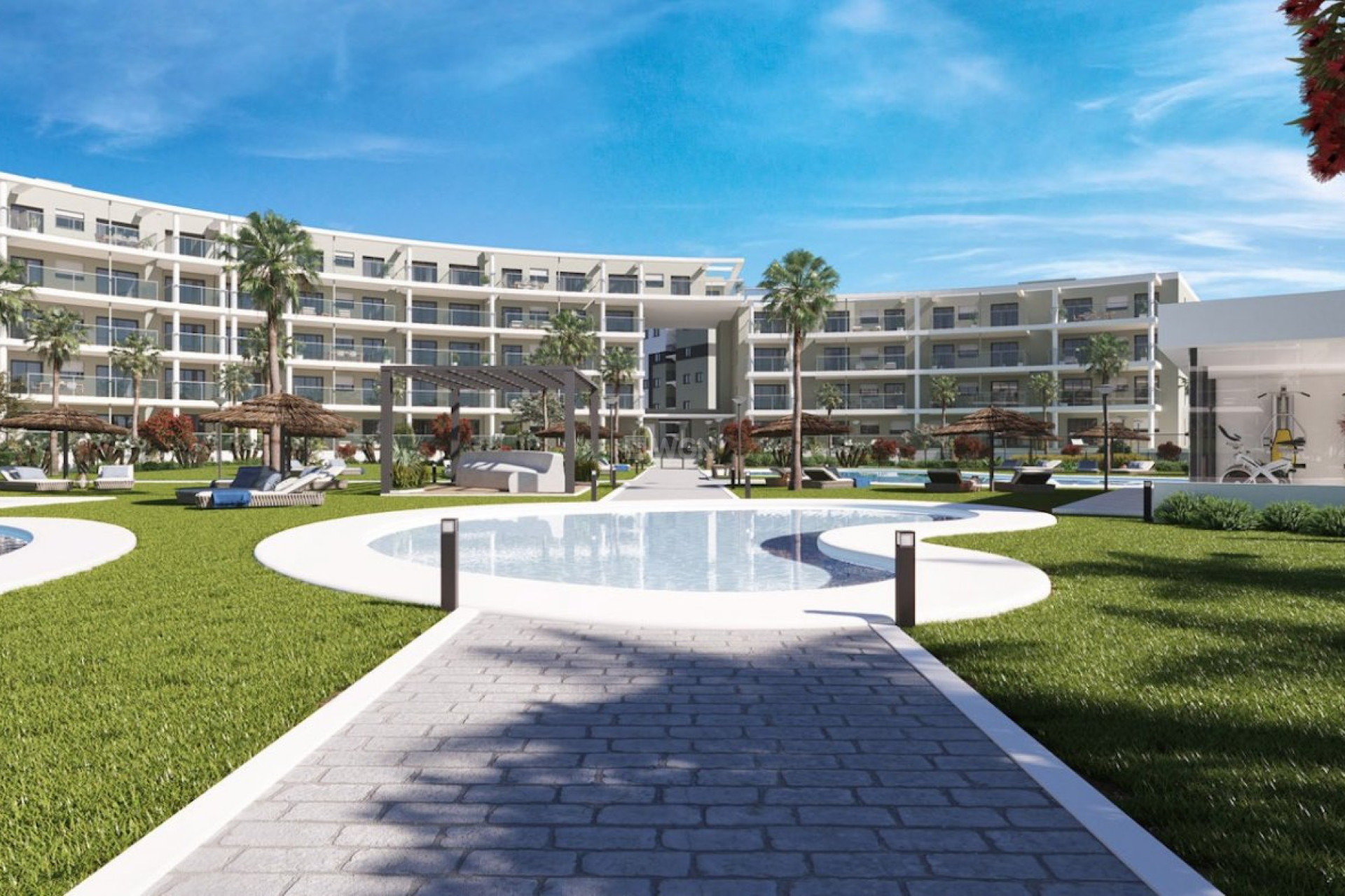 New Build - Ground floor apartment - Manilva - Aldea Beach