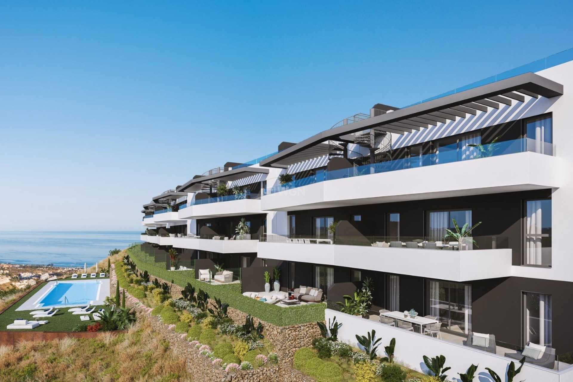 New Build - Ground floor apartment - rincon de la victoria - urbanizacion