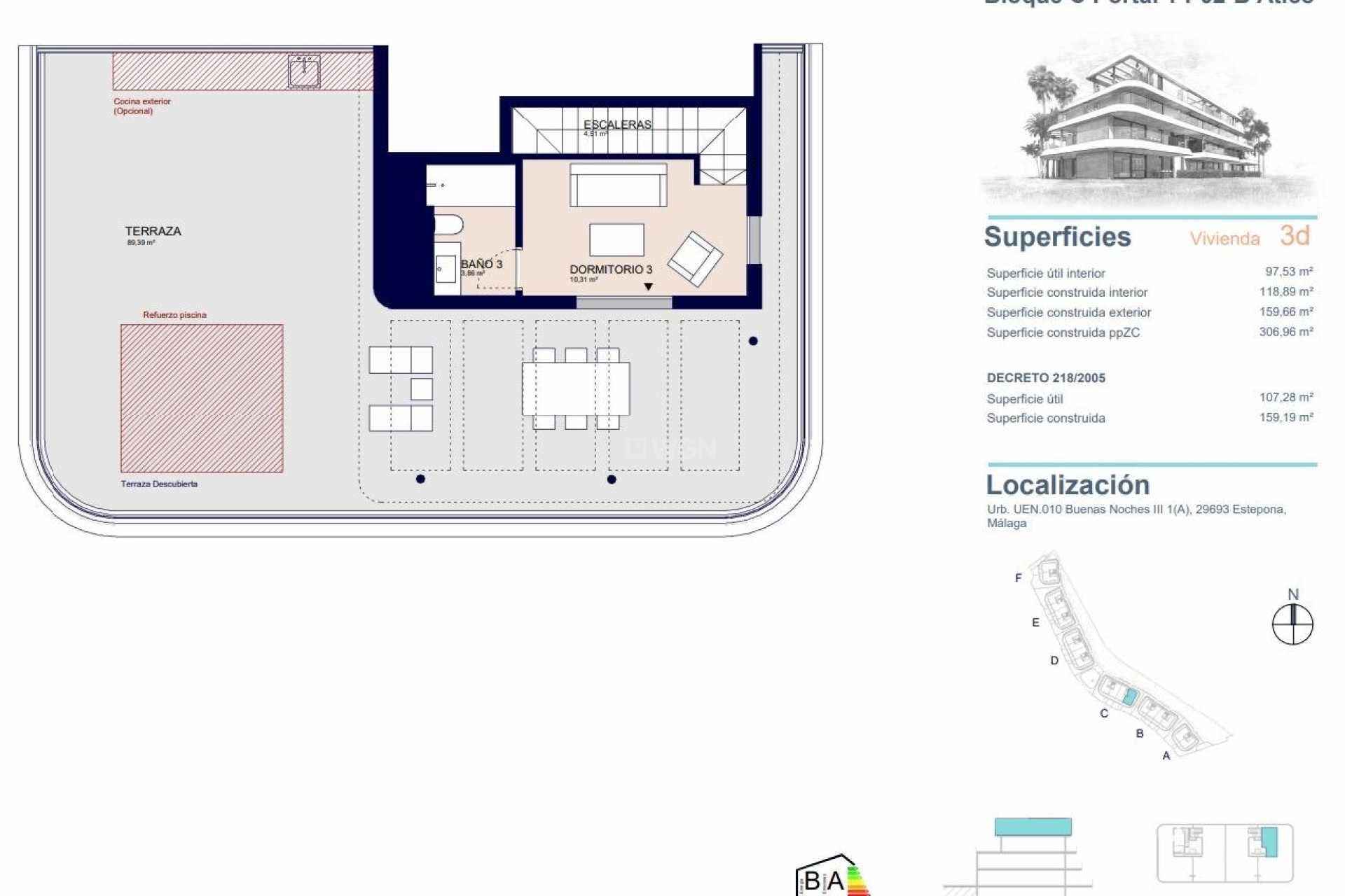 New Build - Penthouse - Estepona - Buenas Noches