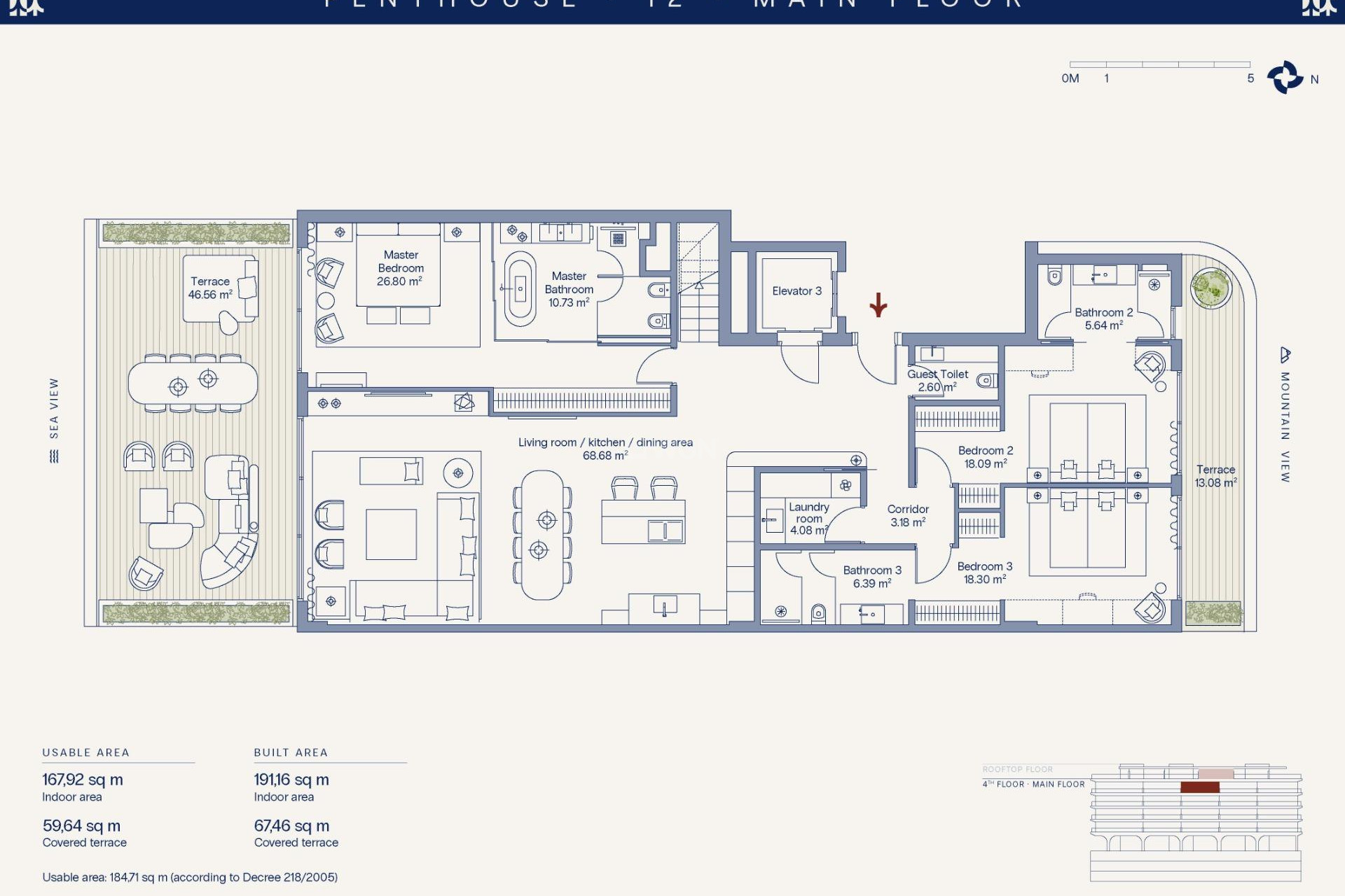 New Build - Penthouse - Estepona - Playa de La Cala