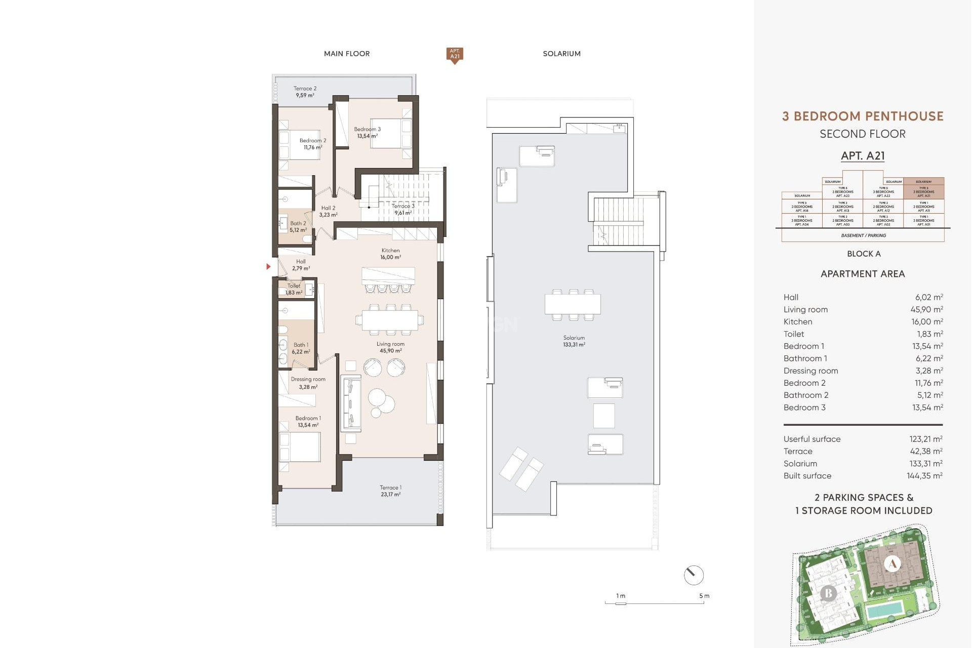 New Build - Penthouse - Estepona - Resinera Voladilla