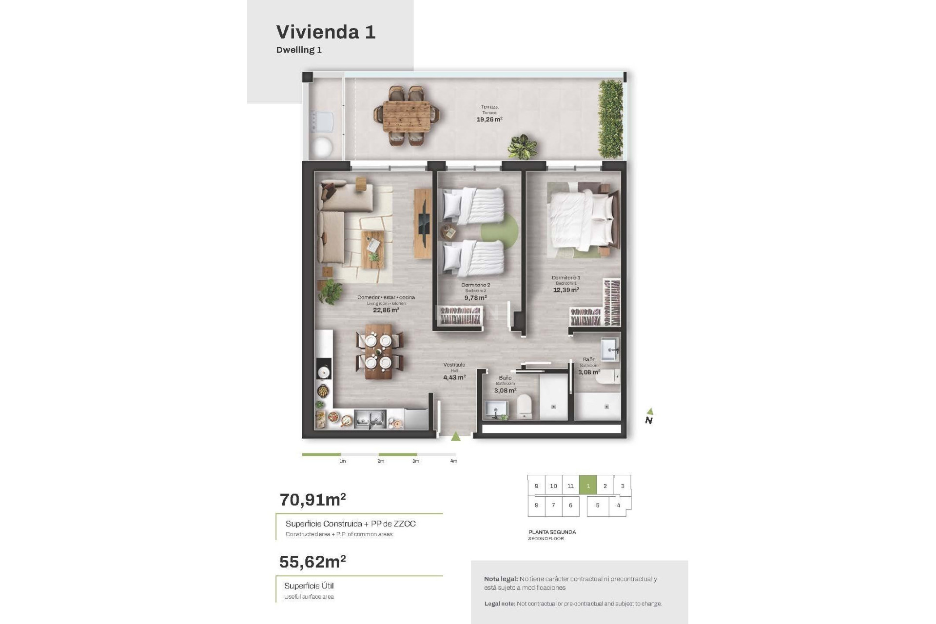 New Build - Penthouse - Mojacar - Descargador