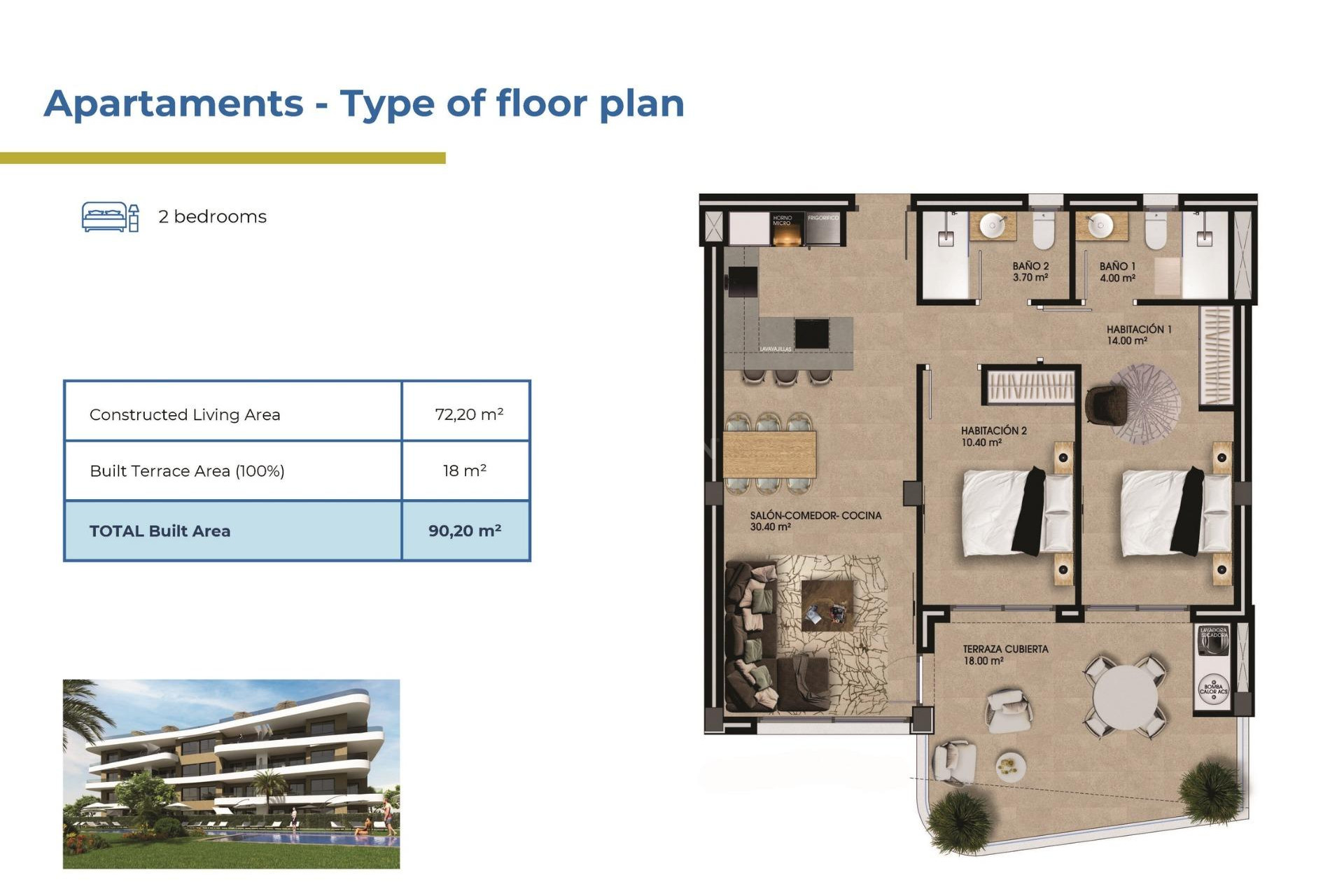 New Build - Penthouse - Orihuela Costa - La Ciñuelica