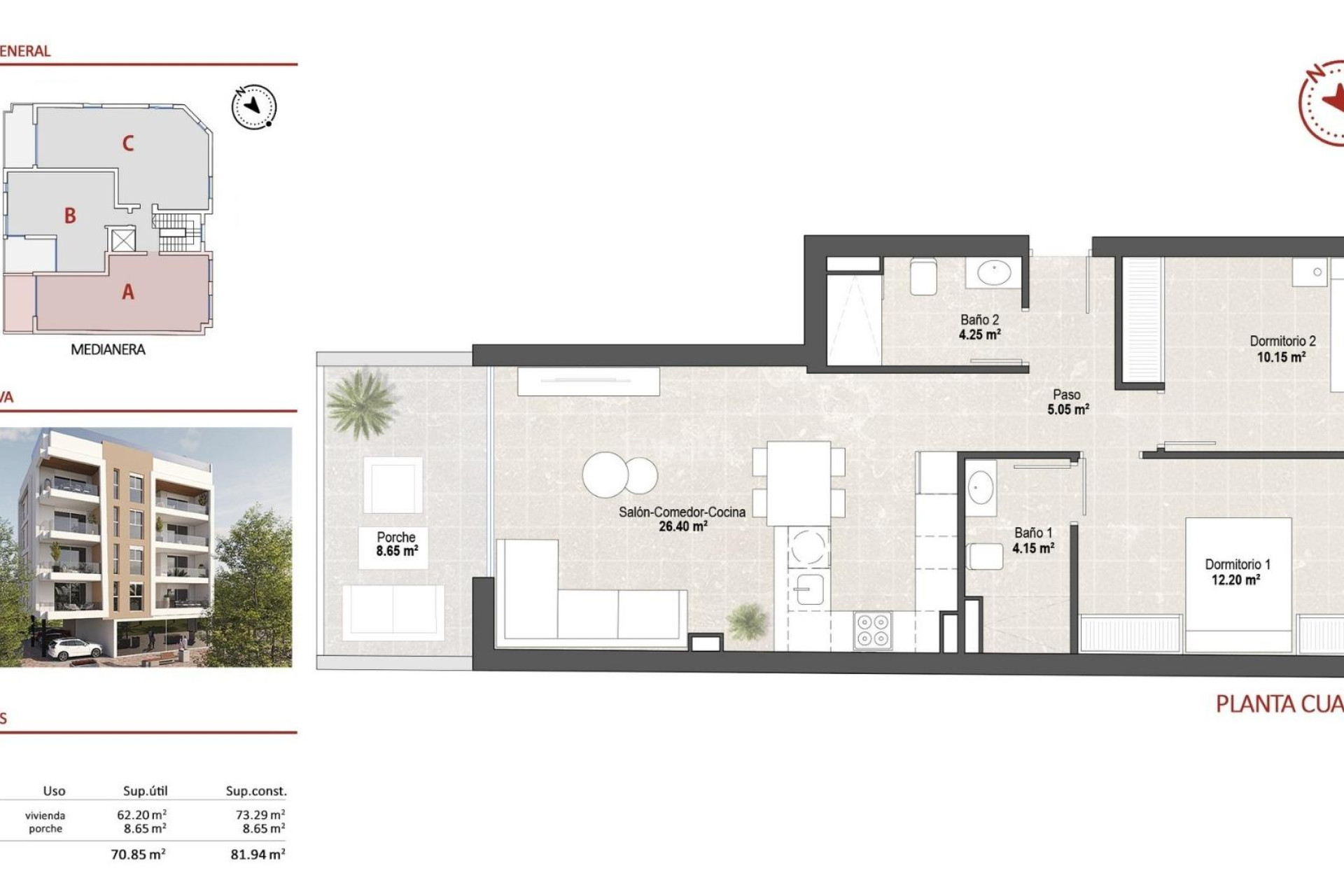 New Build - Penthouse - San Pedro del Pinatar - Lo pagan