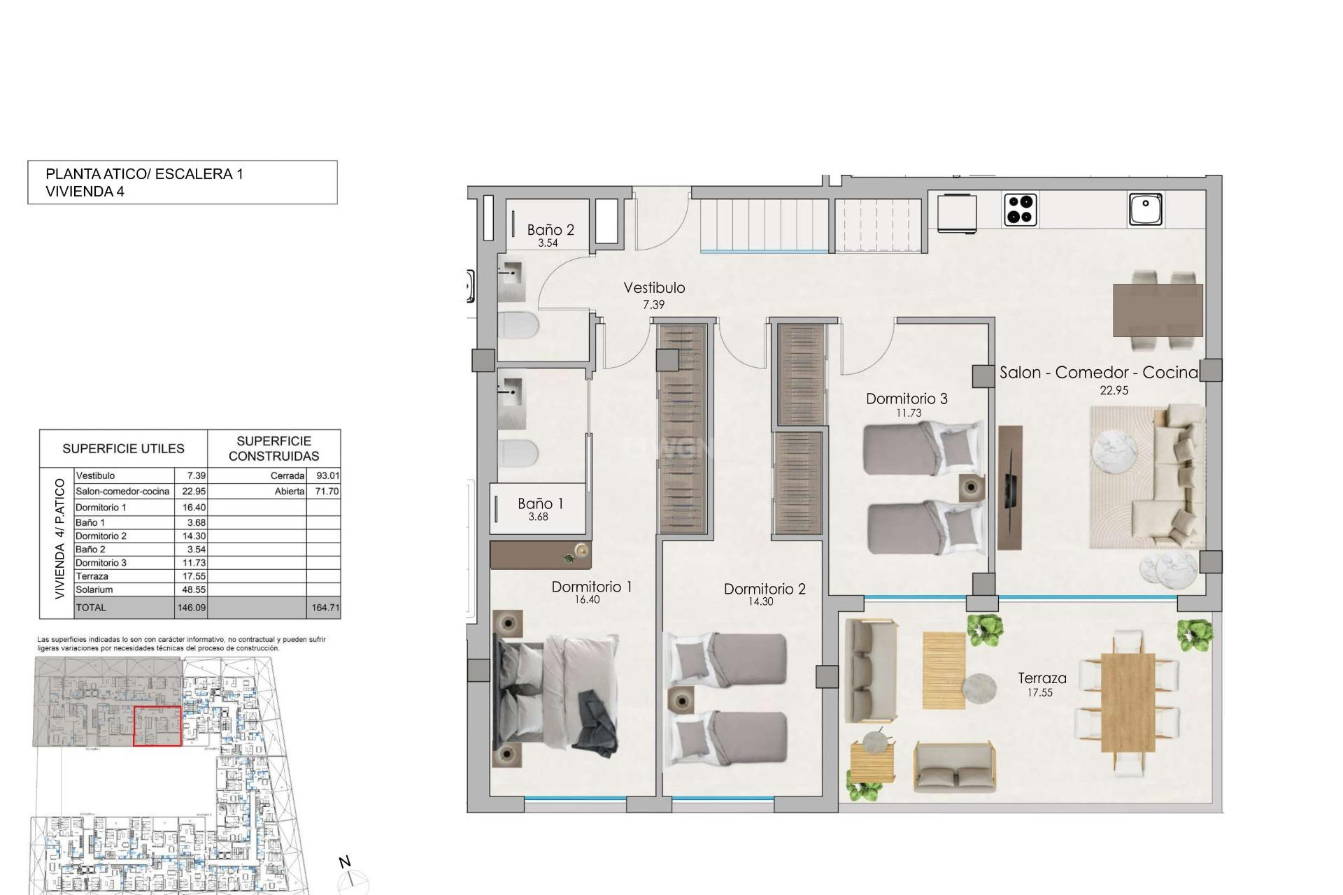 New Build - Penthouse - Santa Pola - Estacion de autobuses