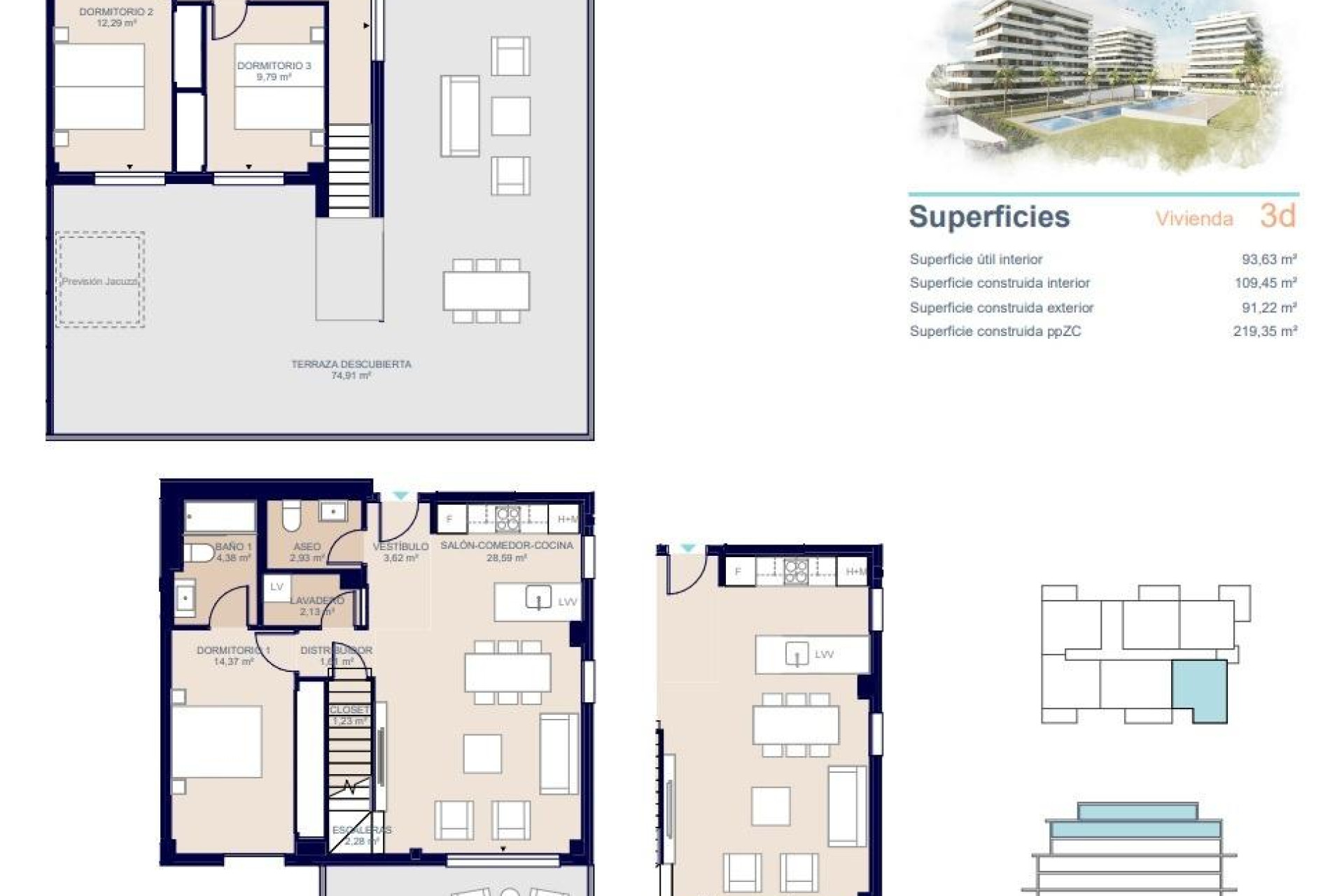 New Build - Penthouse - Villajoyosa - Playa del Torres