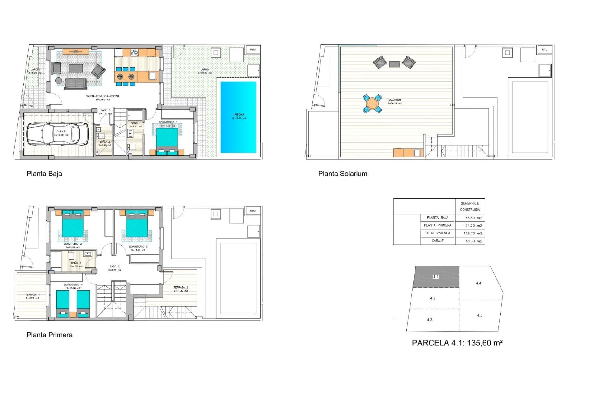 New Build - Townhouse - Los Belones - Centro