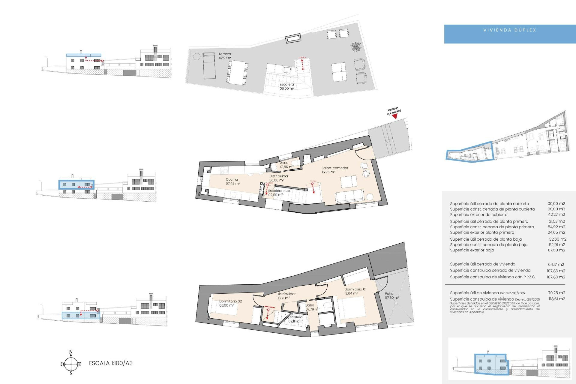 New Build - Townhouse - Málaga - Playa de la Malagueta