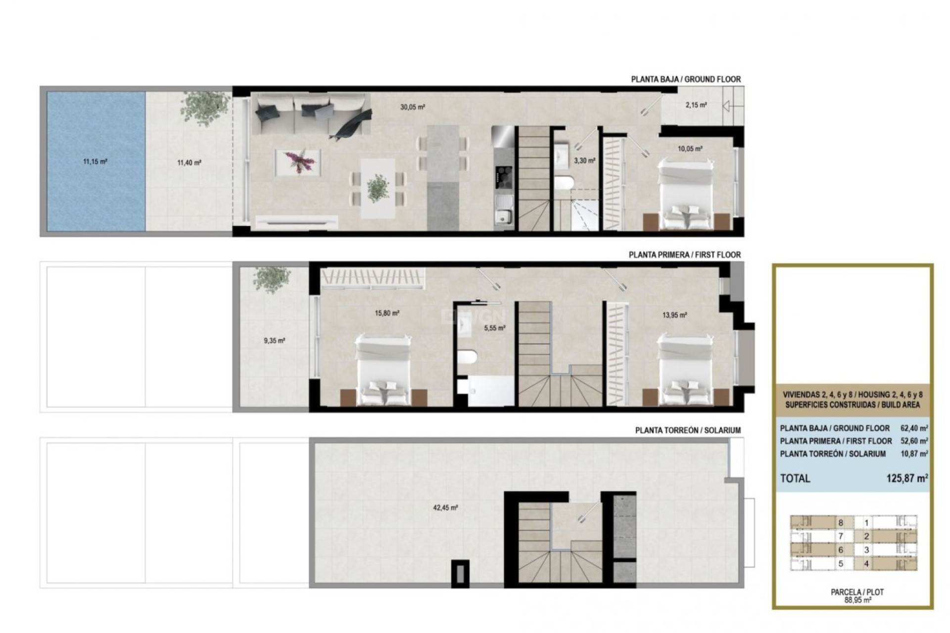 New Build - Townhouse - San Javier - pueblo