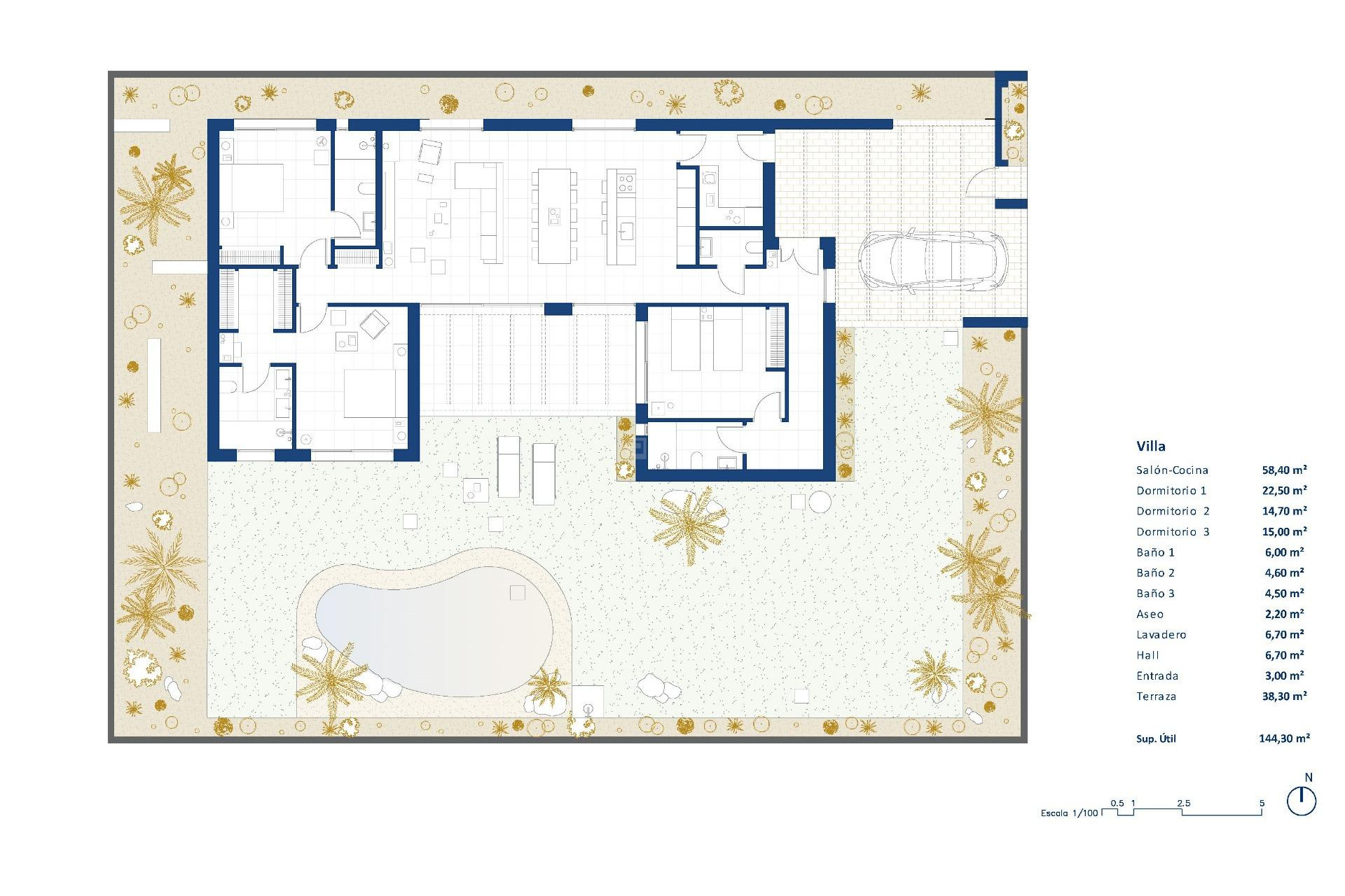 New Build - Villa - Banos y Mendigo - Altaona Golf