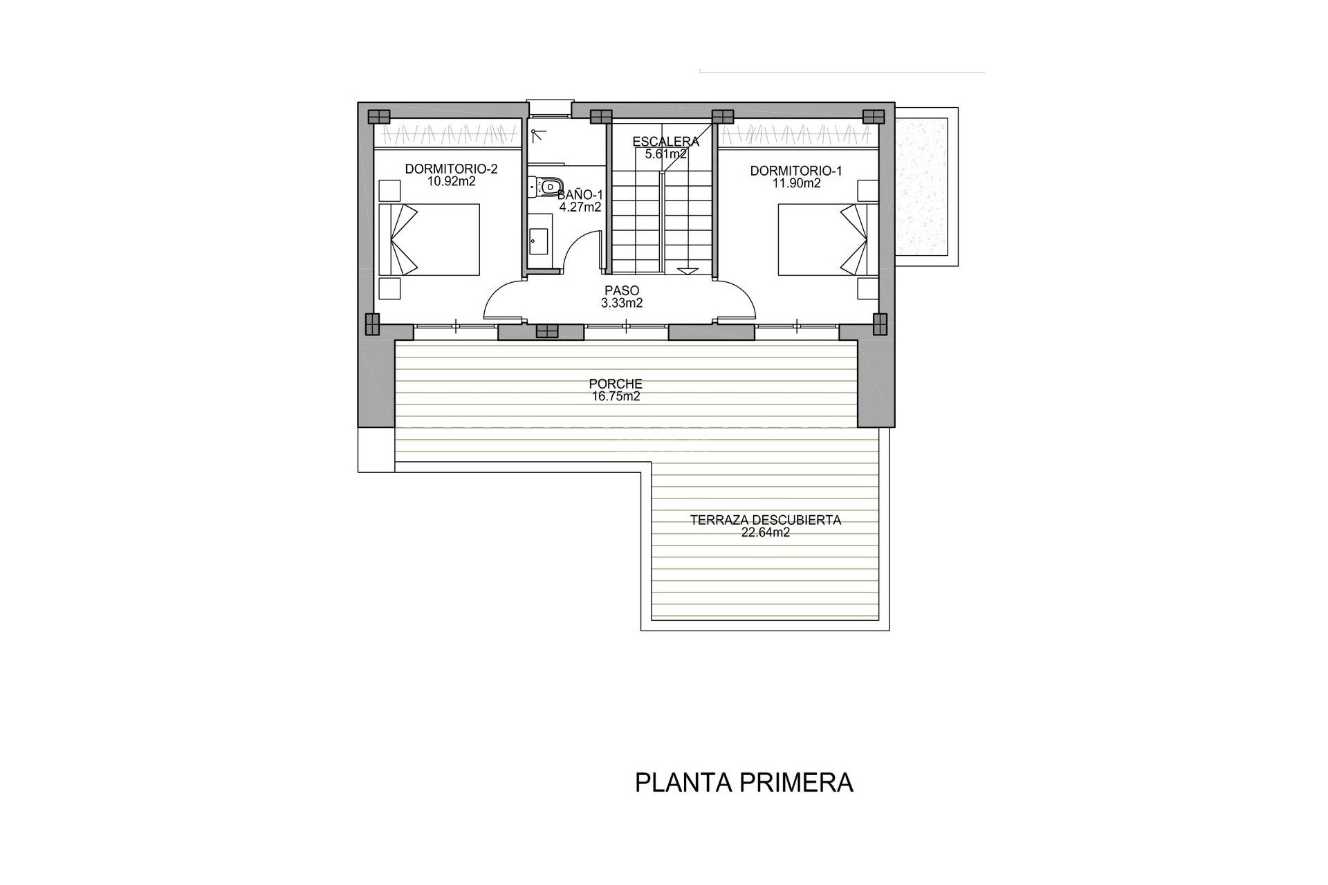 New Build - Villa - Benijofar - Polideportivo