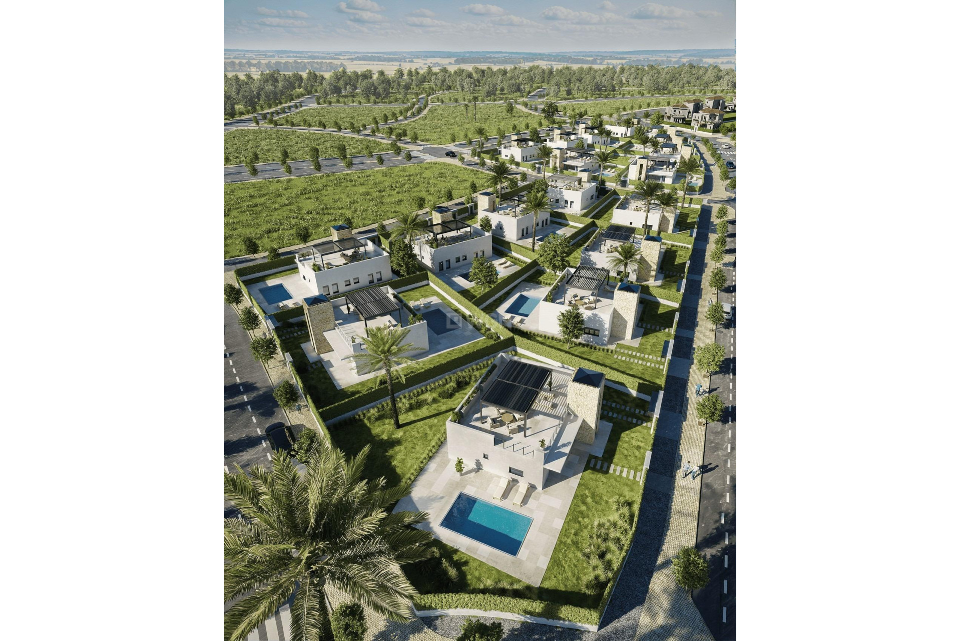 New Build - Villa - Lorca - Jardines de Almenara