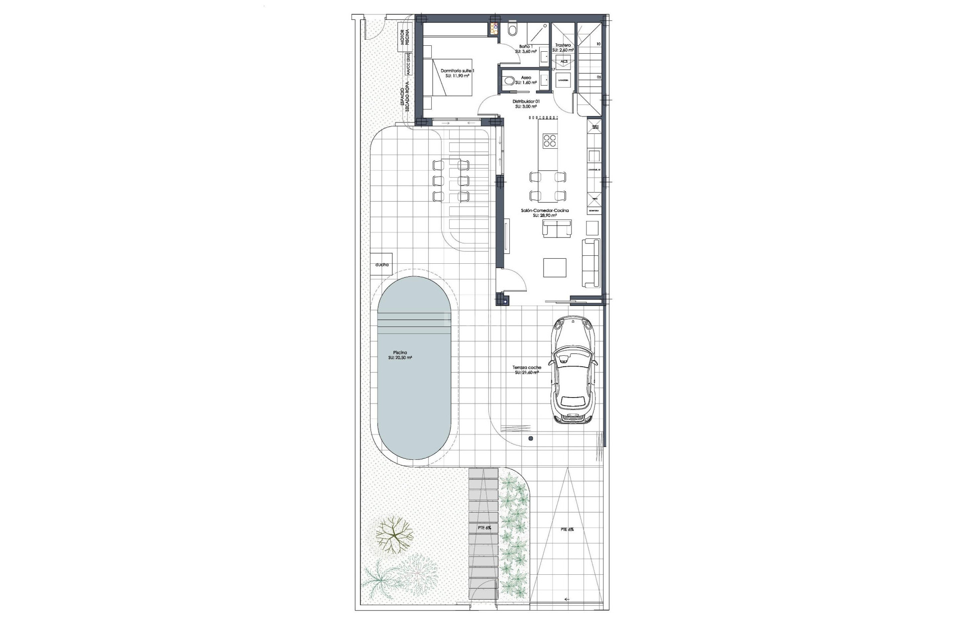 New Build - Villa - Los Alcázares - Serena Golf