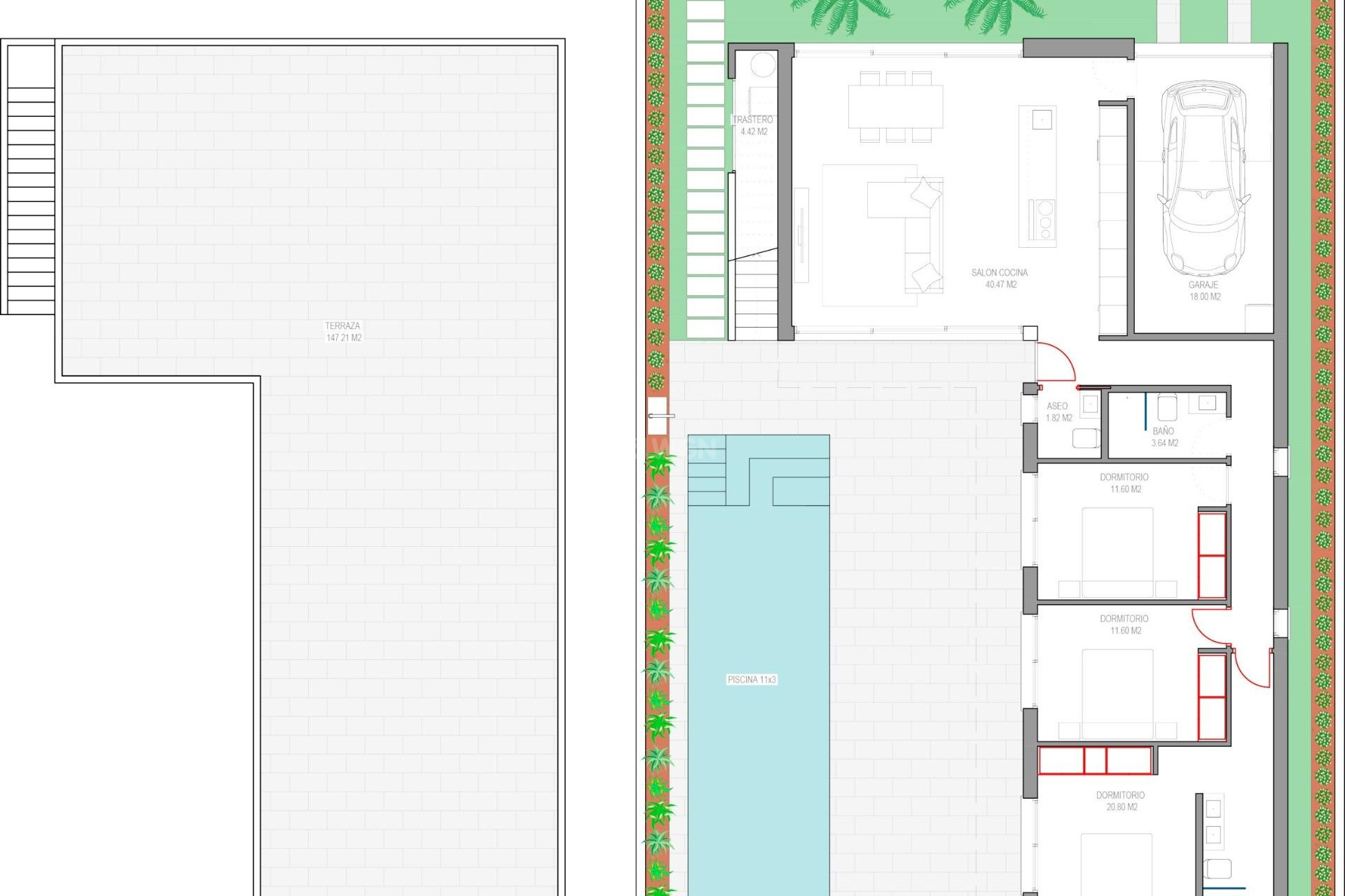 New Build - Villa - Los Alcázares - Serena Golf