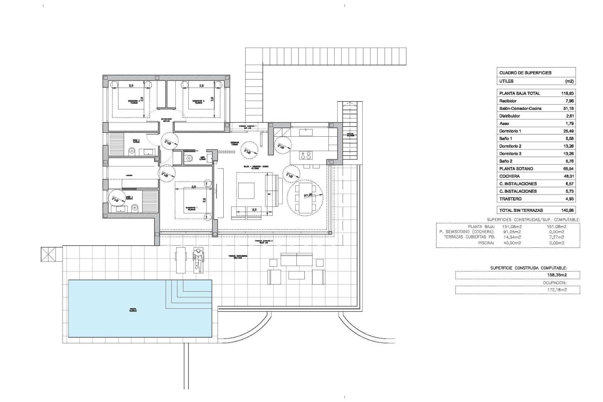 New Build - Villa - Orihuela - Las Colinas Golf