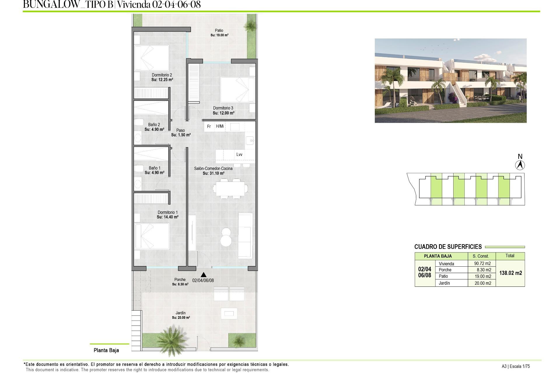 Nowy budynek - Bungalow - Alhama De Murcia - Condado De Alhama