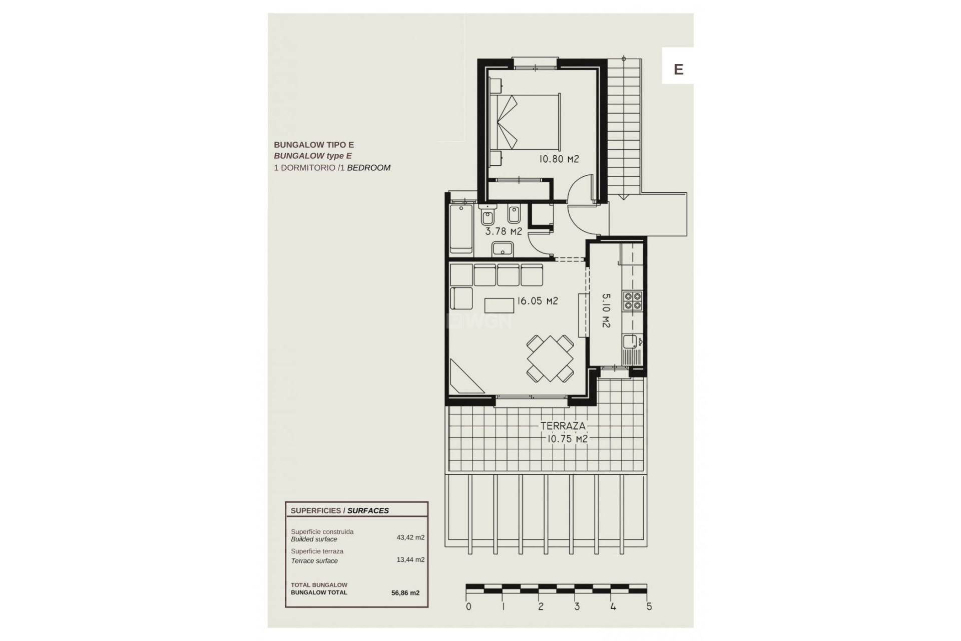 Nowy budynek - Bungalow - Calpe - Gran Sol