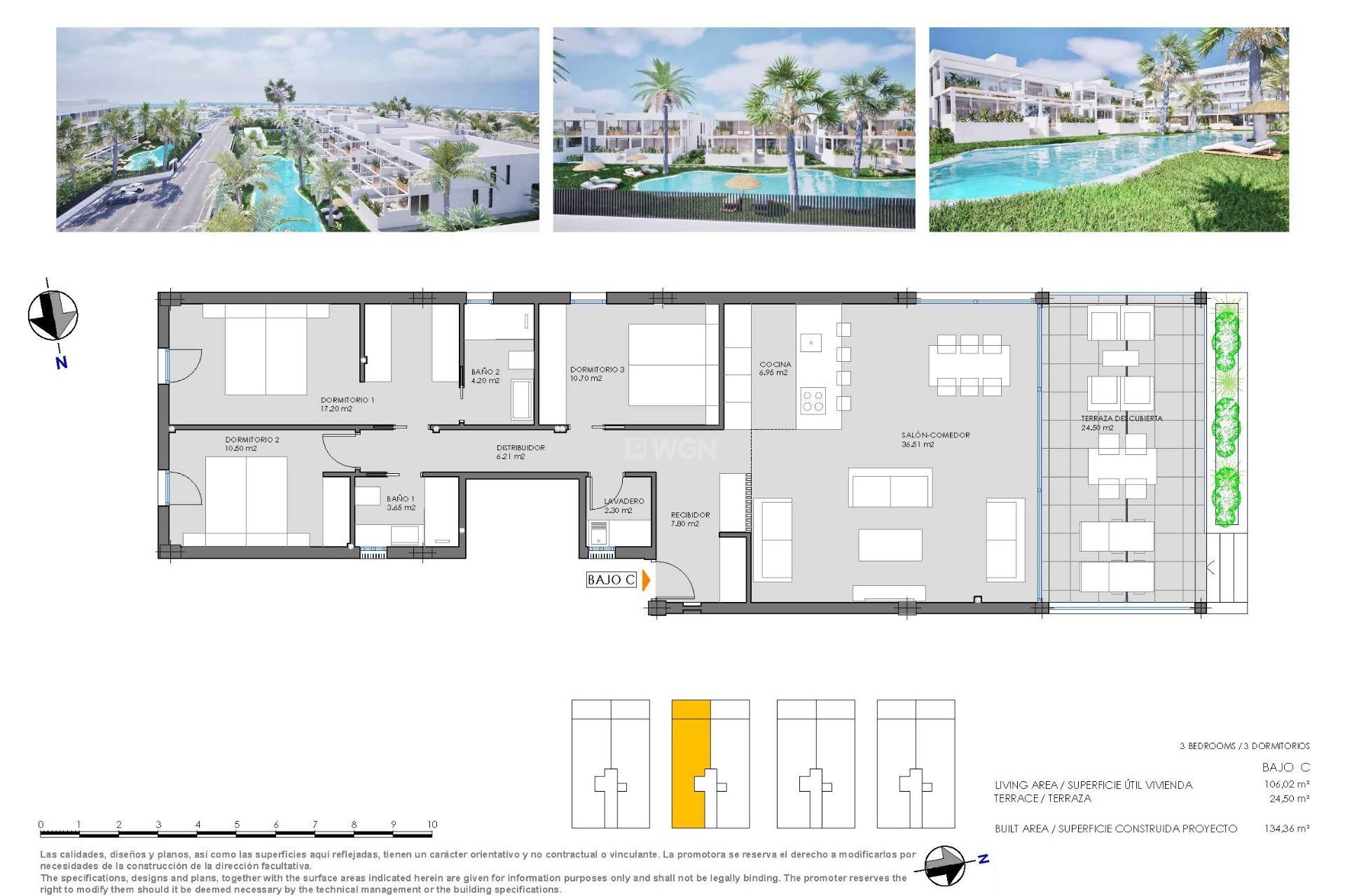 Nowy budynek - Bungalow - Cartagena - Mar De Cristal