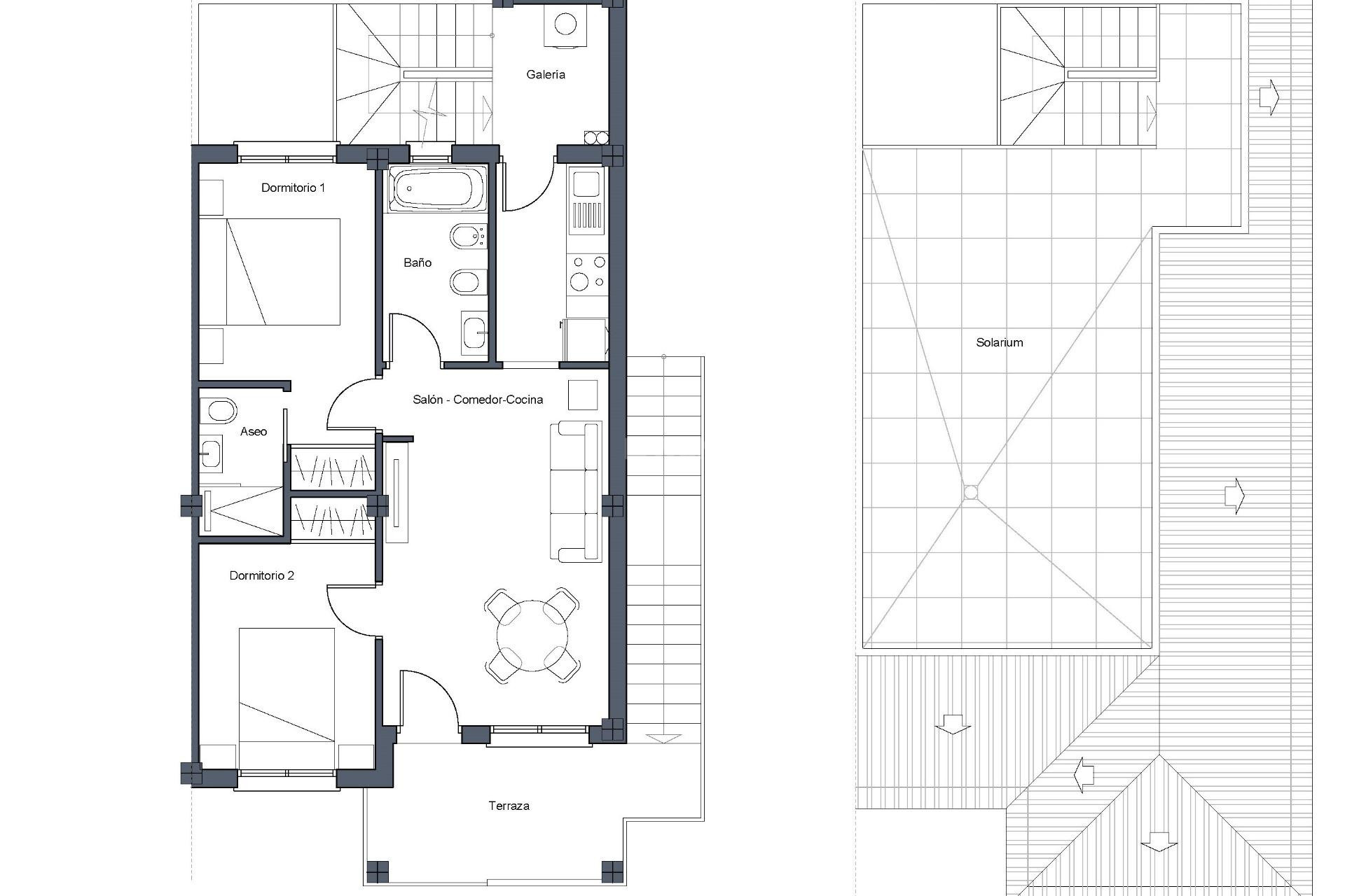 Nowy budynek - Bungalow - Castalla - Castalla Internacional