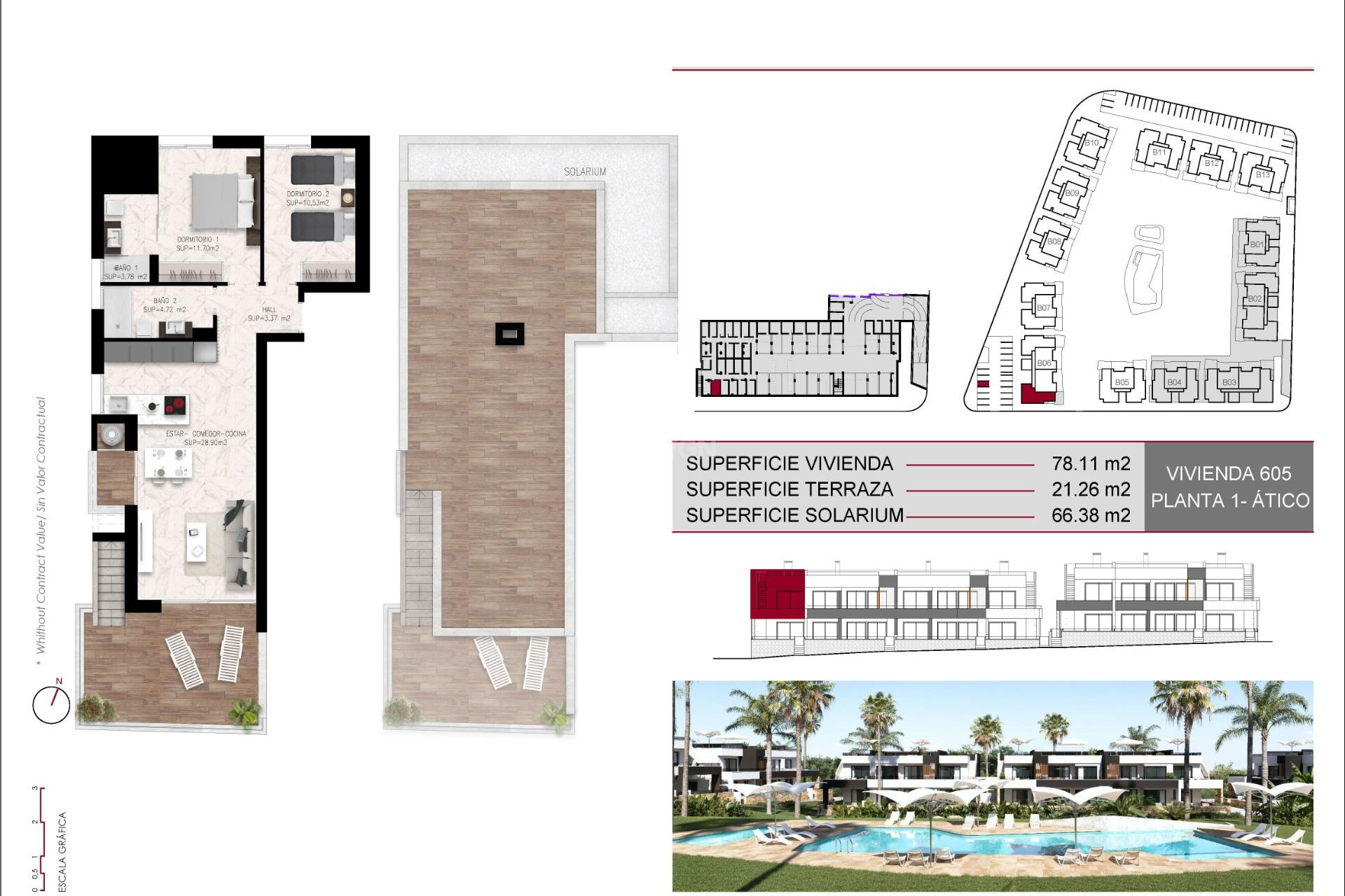 Nowy budynek - Bungalow - Ciudad Quesada - Lo Marabú